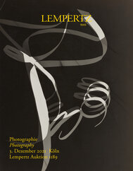 Auktion - Photographie - Online Katalog - Auktion 1189 – Ersteigern Sie hochwertige Kunst in der nächsten Lempertz-Auktion!