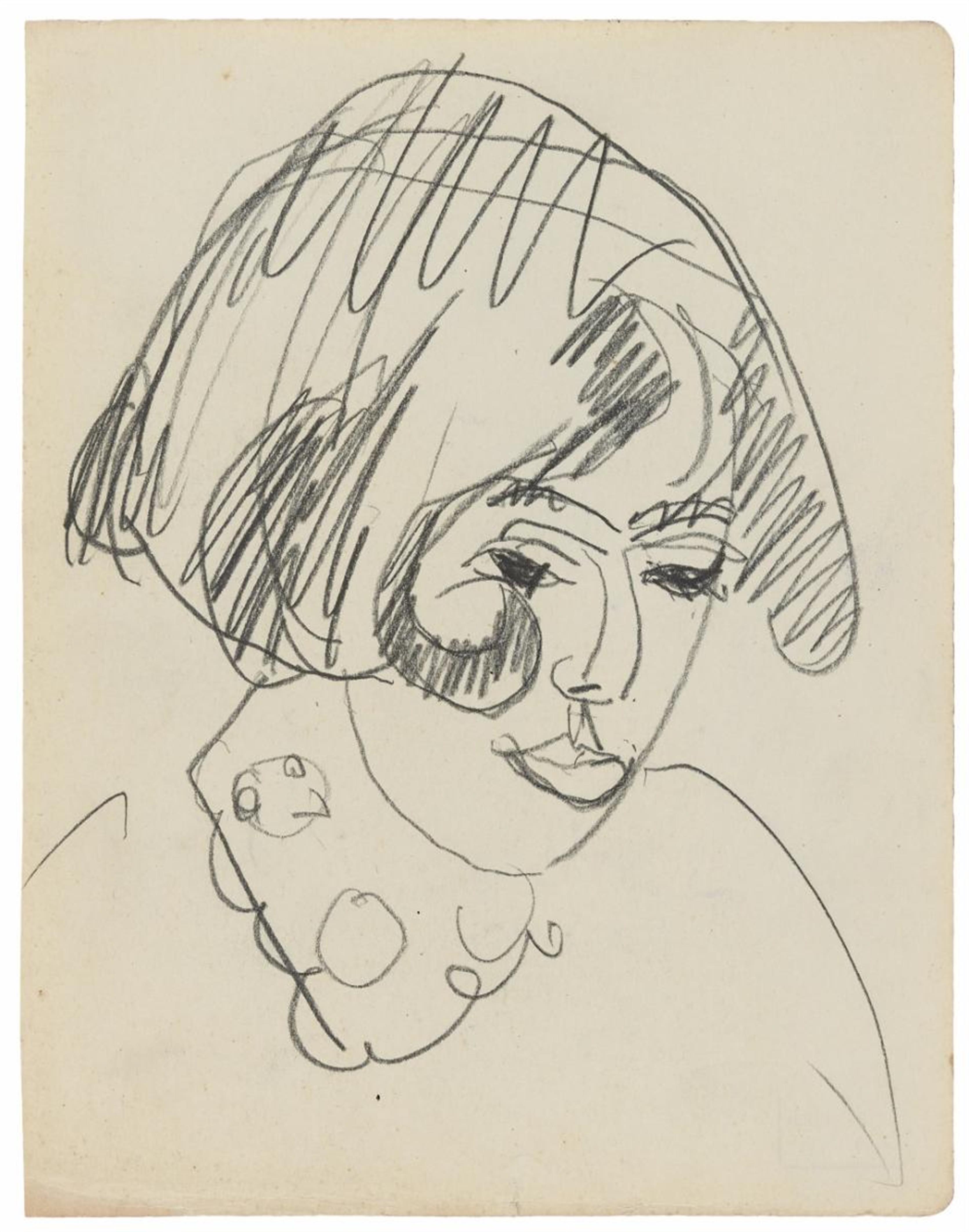 Ernst Ludwig Kirchner - Kopf - image-1