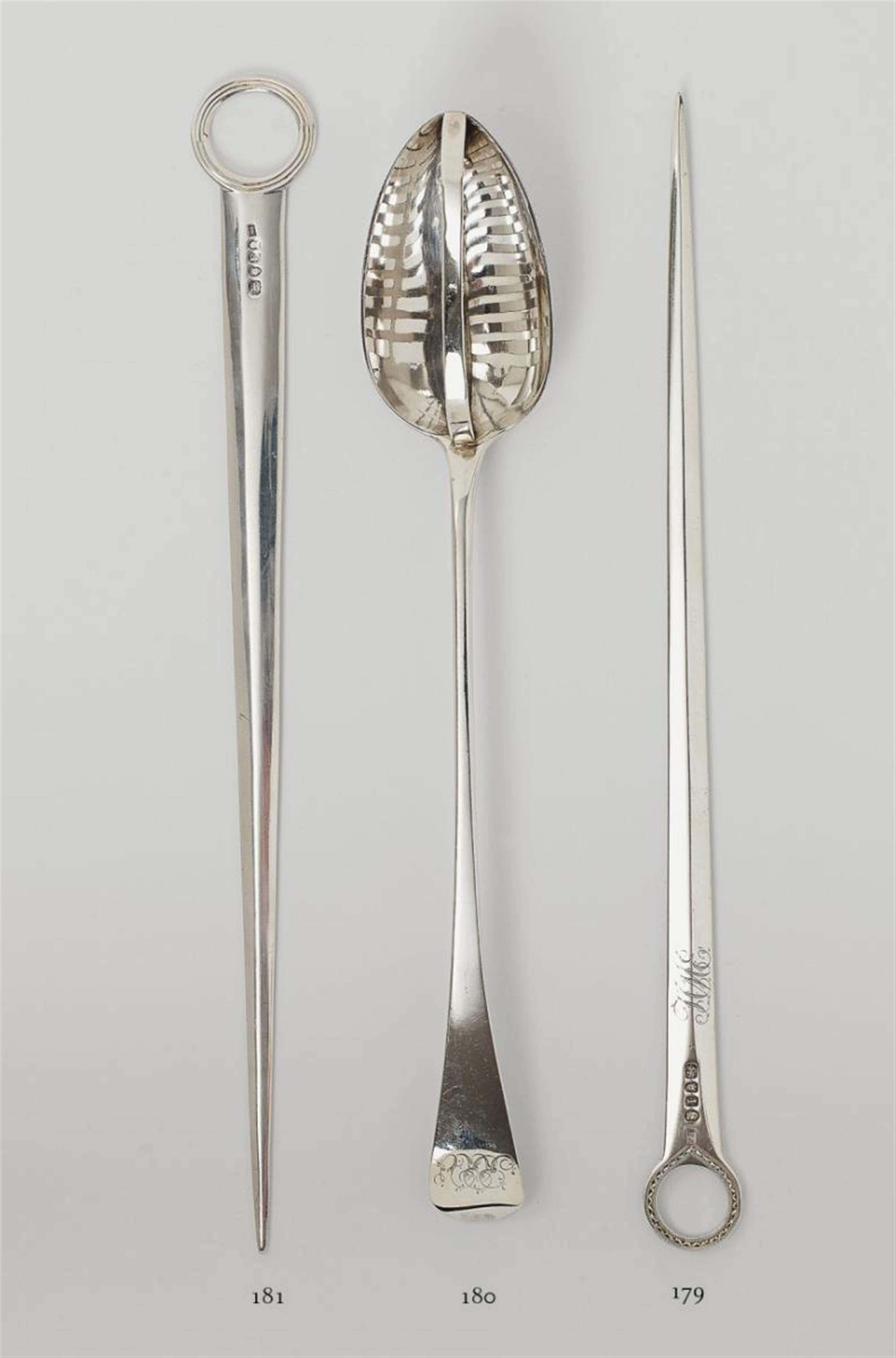 A George III London silver meat skewer. Marks of Thomas Freeth I, 1801. - image-1