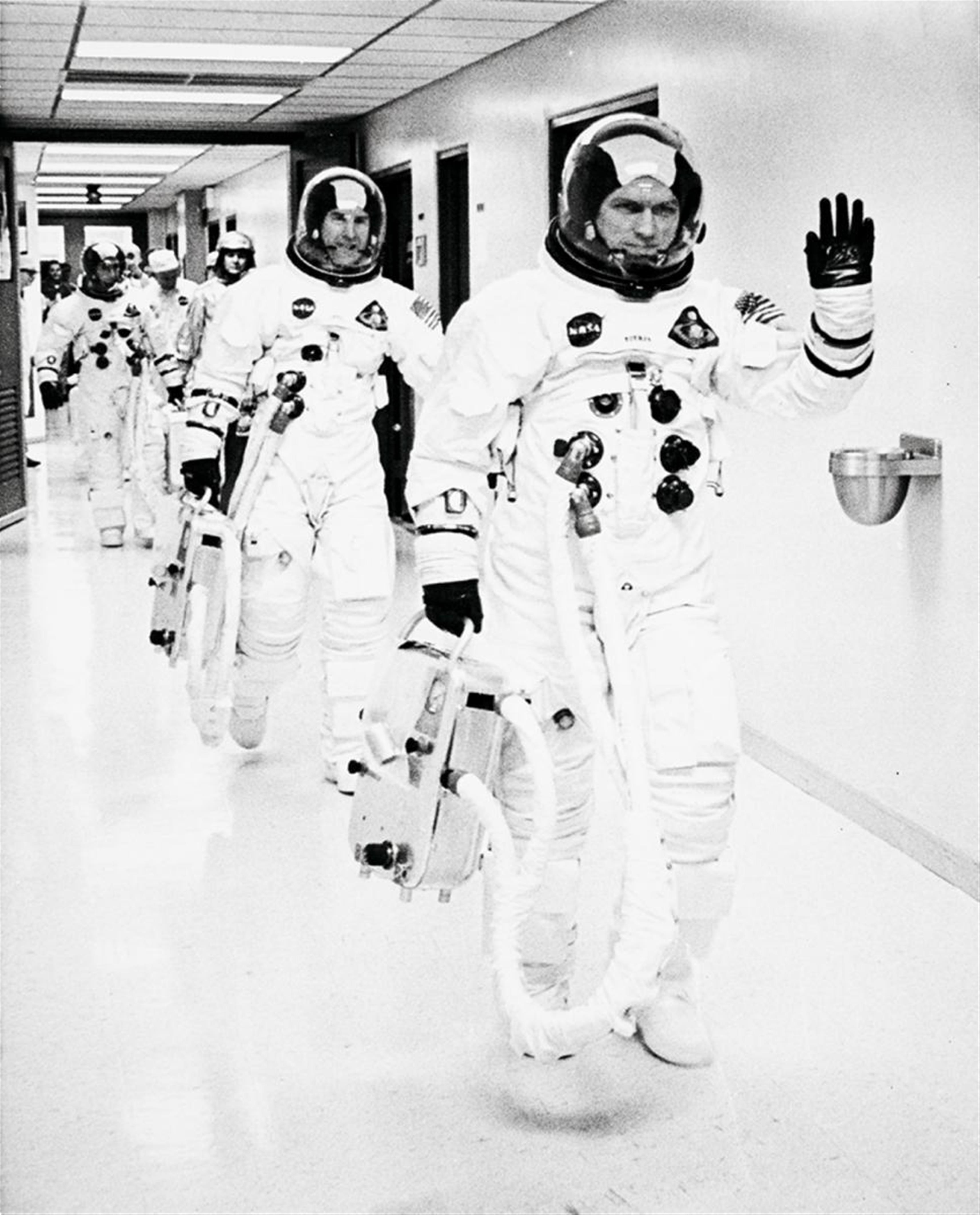 NASA - The Apollo 8 astronauts Frank Borman, James Lovell and William Anders - image-1