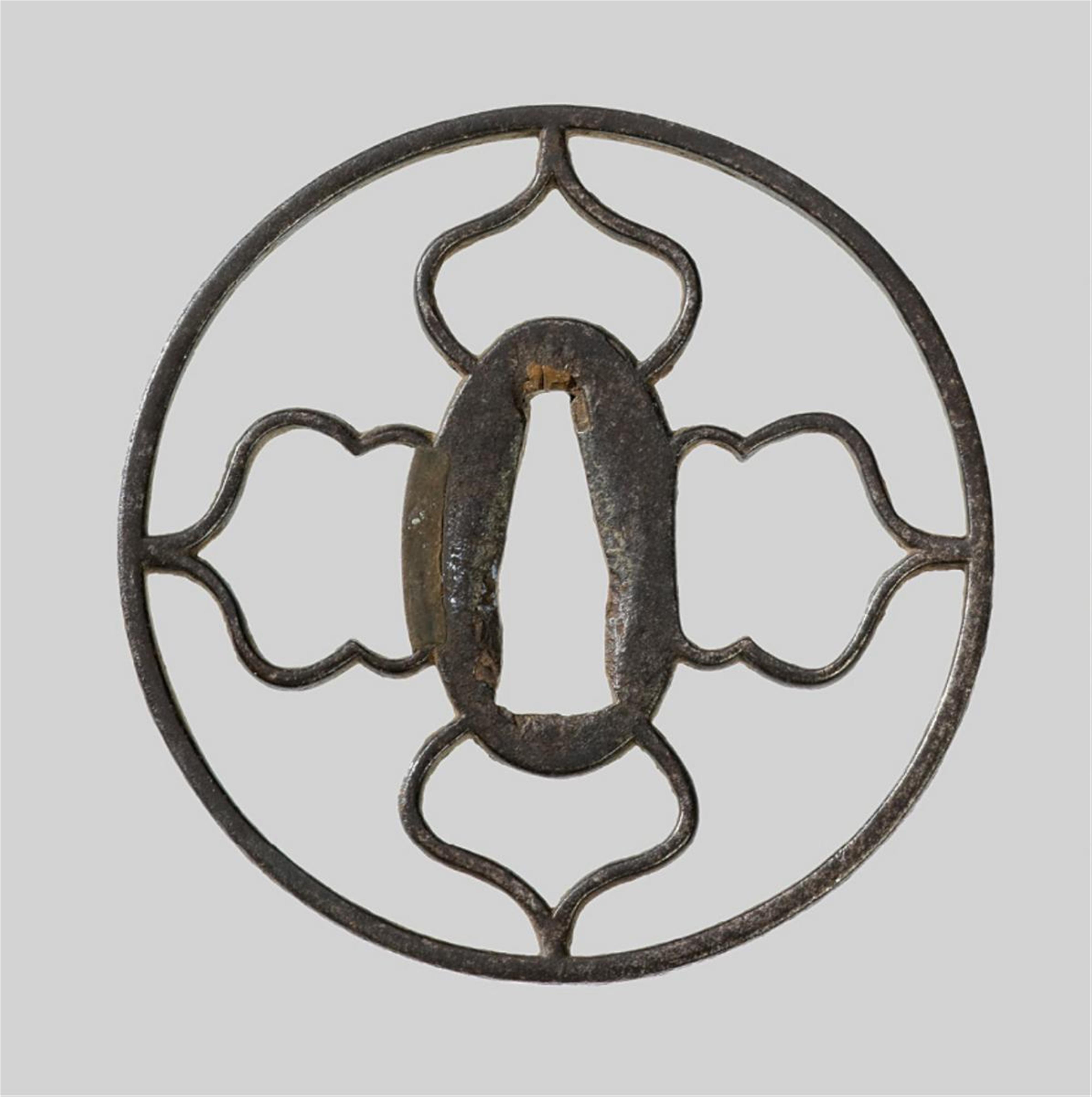 Tsuba. Eisen. 18. Jh. - image-1