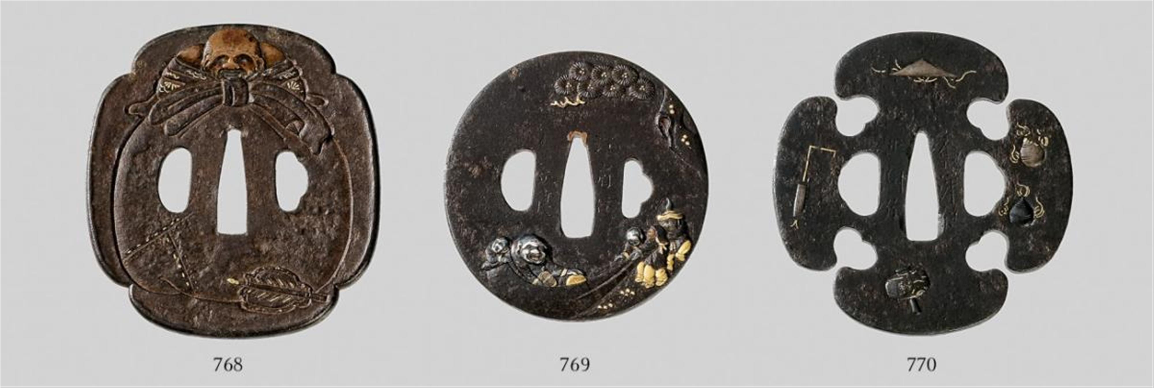 Tsuba. Eisen. 18. Jh. - image-1