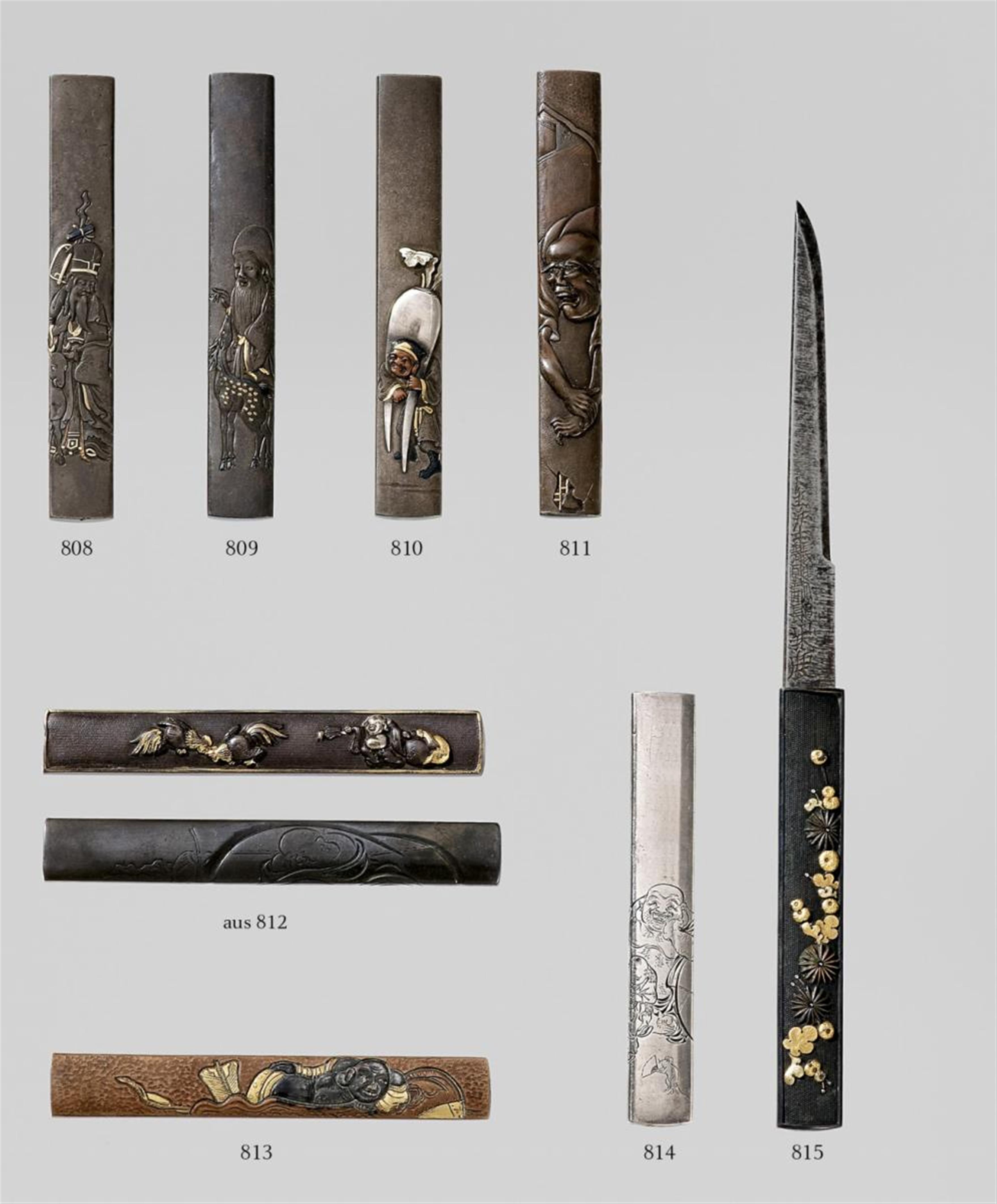 Kozuka. Rôgin. 19. Jh. - image-1