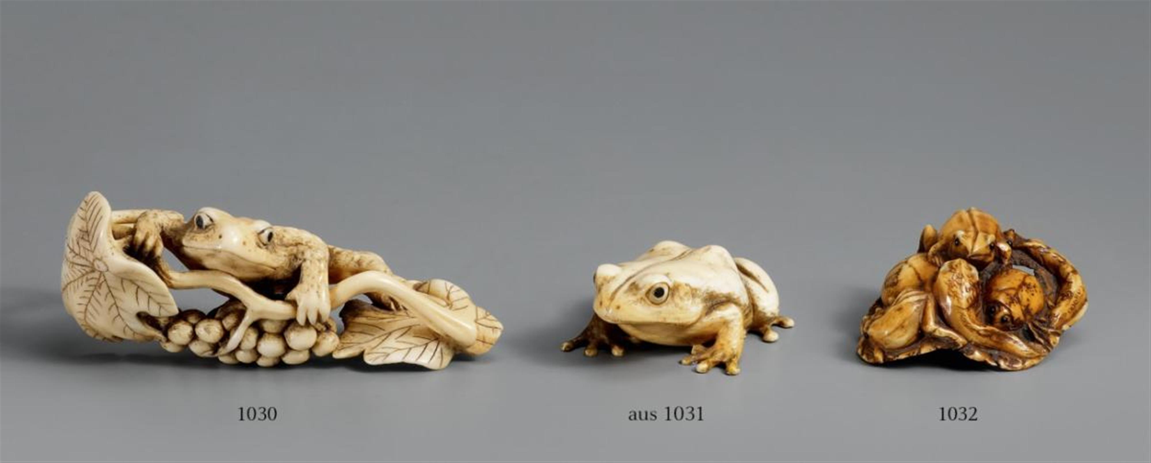 Zwei Netsuke. 19. Jh. - image-1