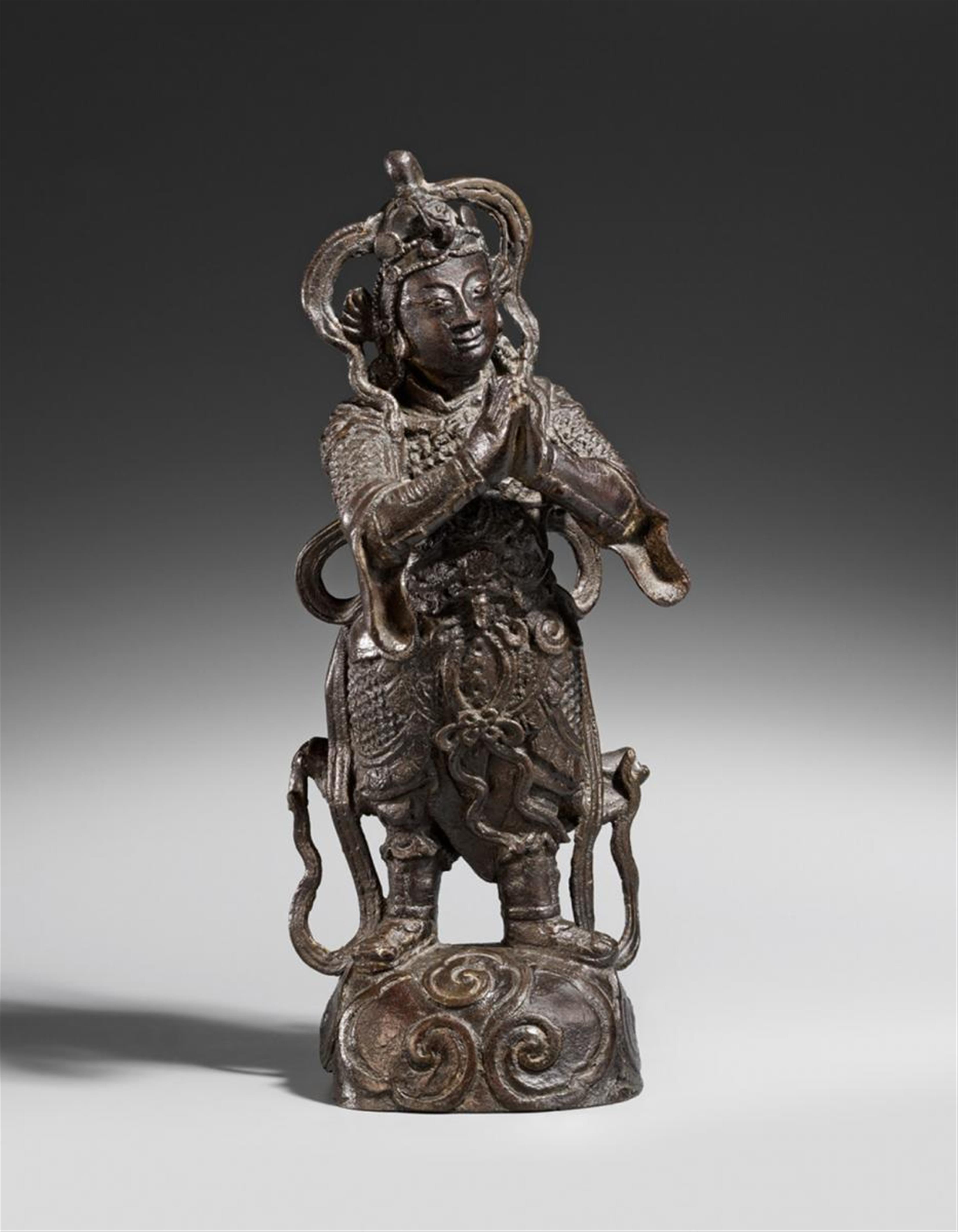 Figur des Weito. Bronze. Ming-Zeit - image-1