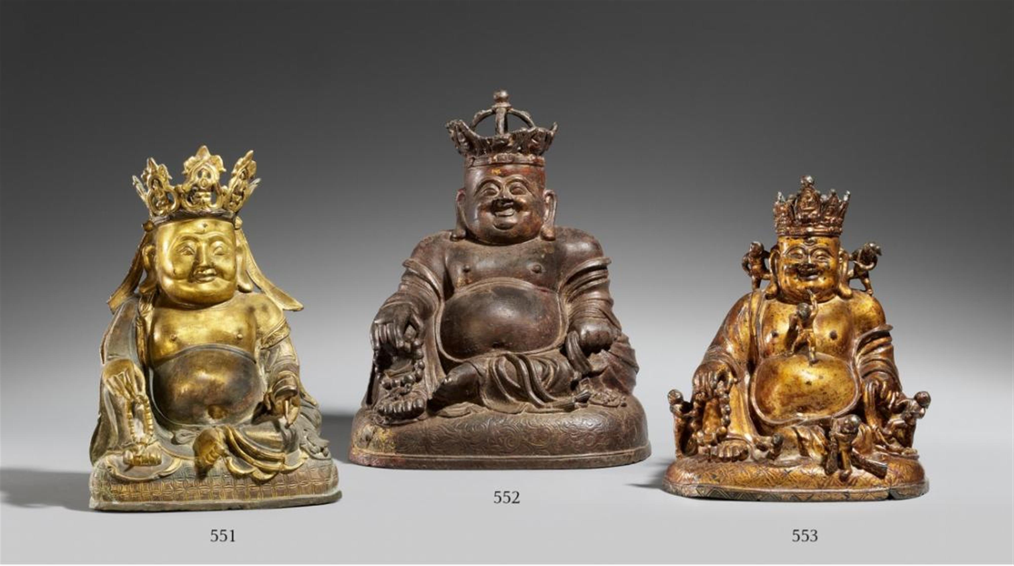Milefo, auch Budai. Bronze. Ming-Zeit - image-1