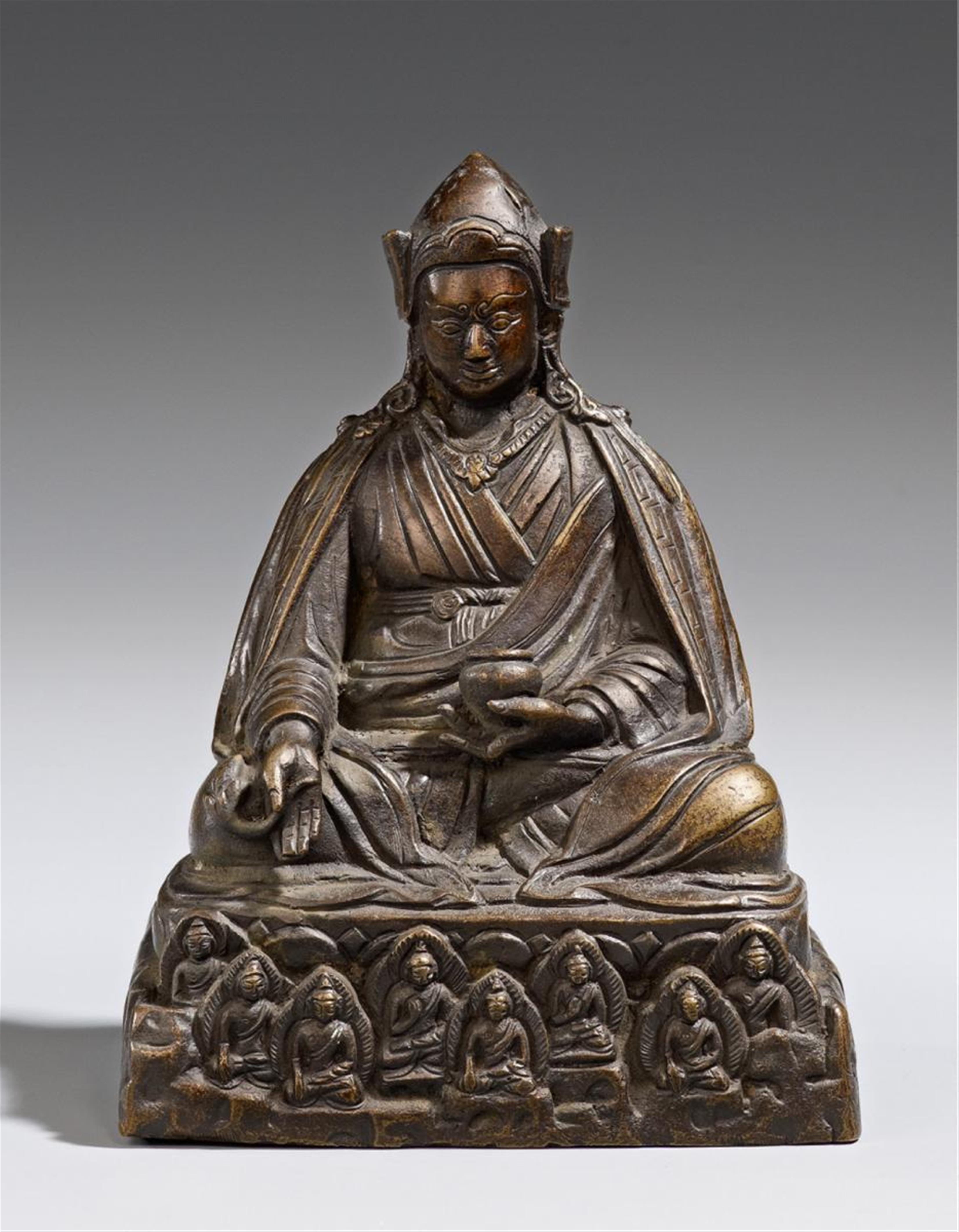 Padmasambhava. Bronze. Nepal. 18. Jh. - image-2