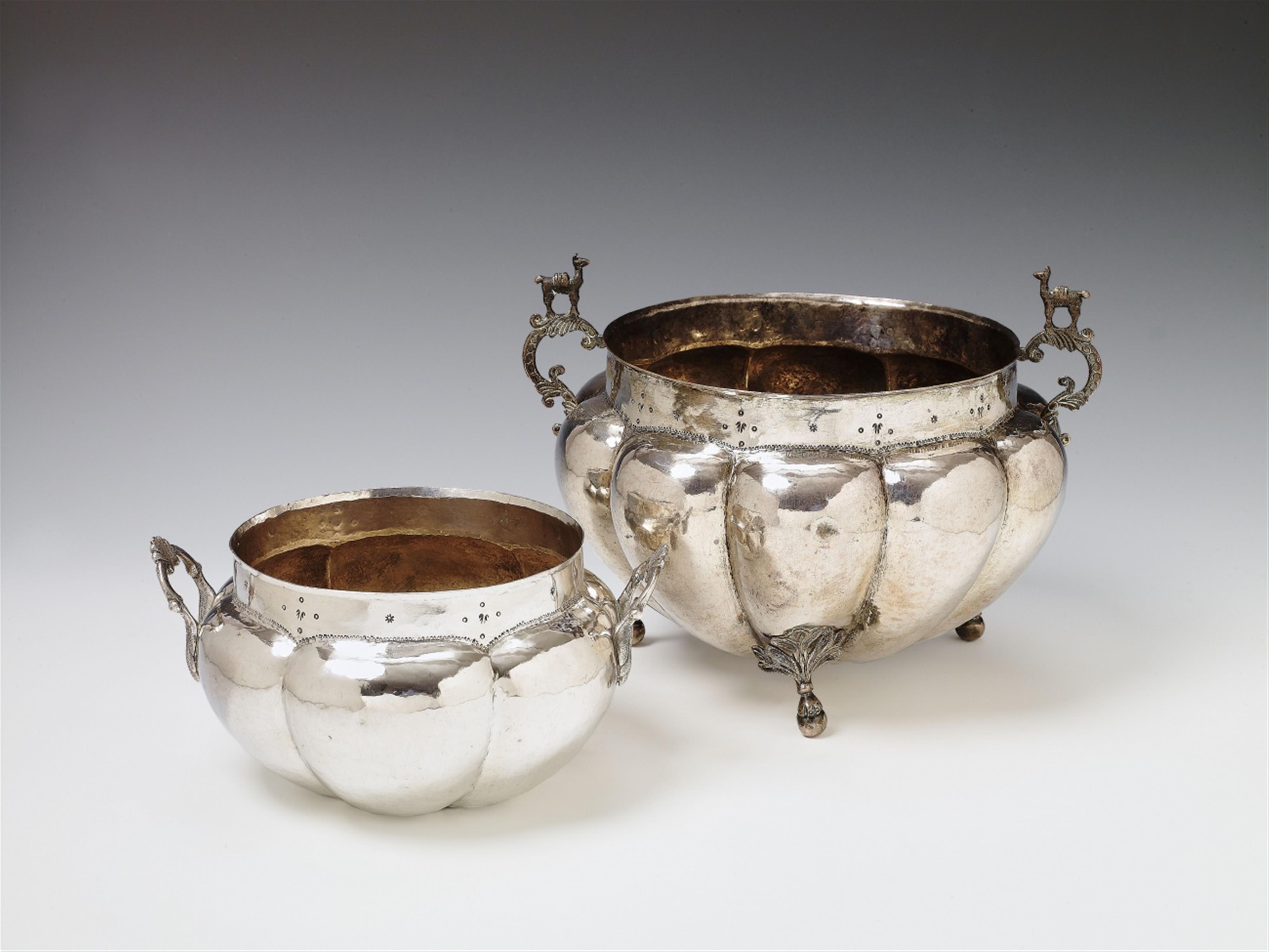 Two silver dishes. Unmarked, Bolivian/Peruvian, 19th C. - image-1