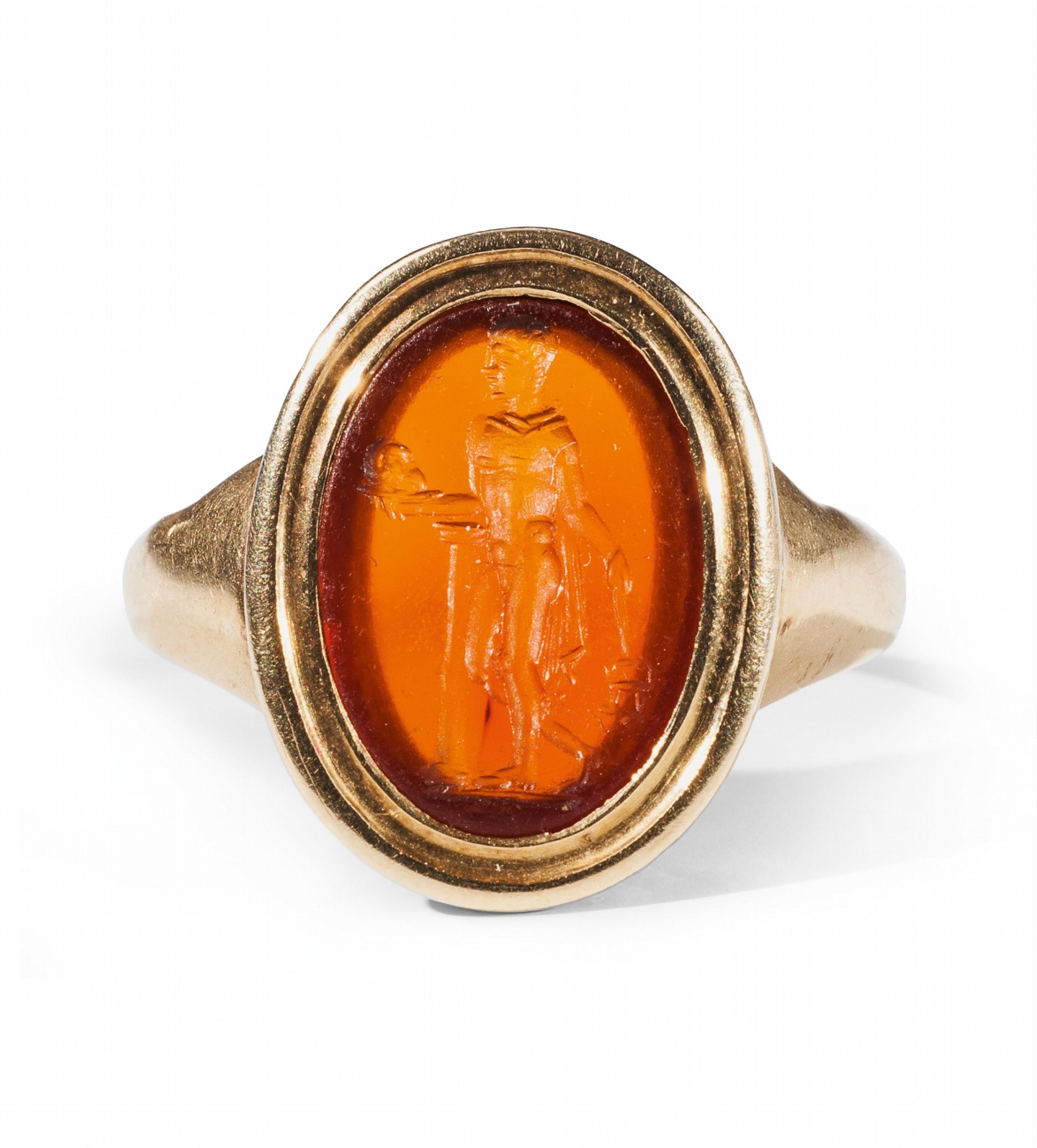 George III-Ring mit römischer Gemme - image-1