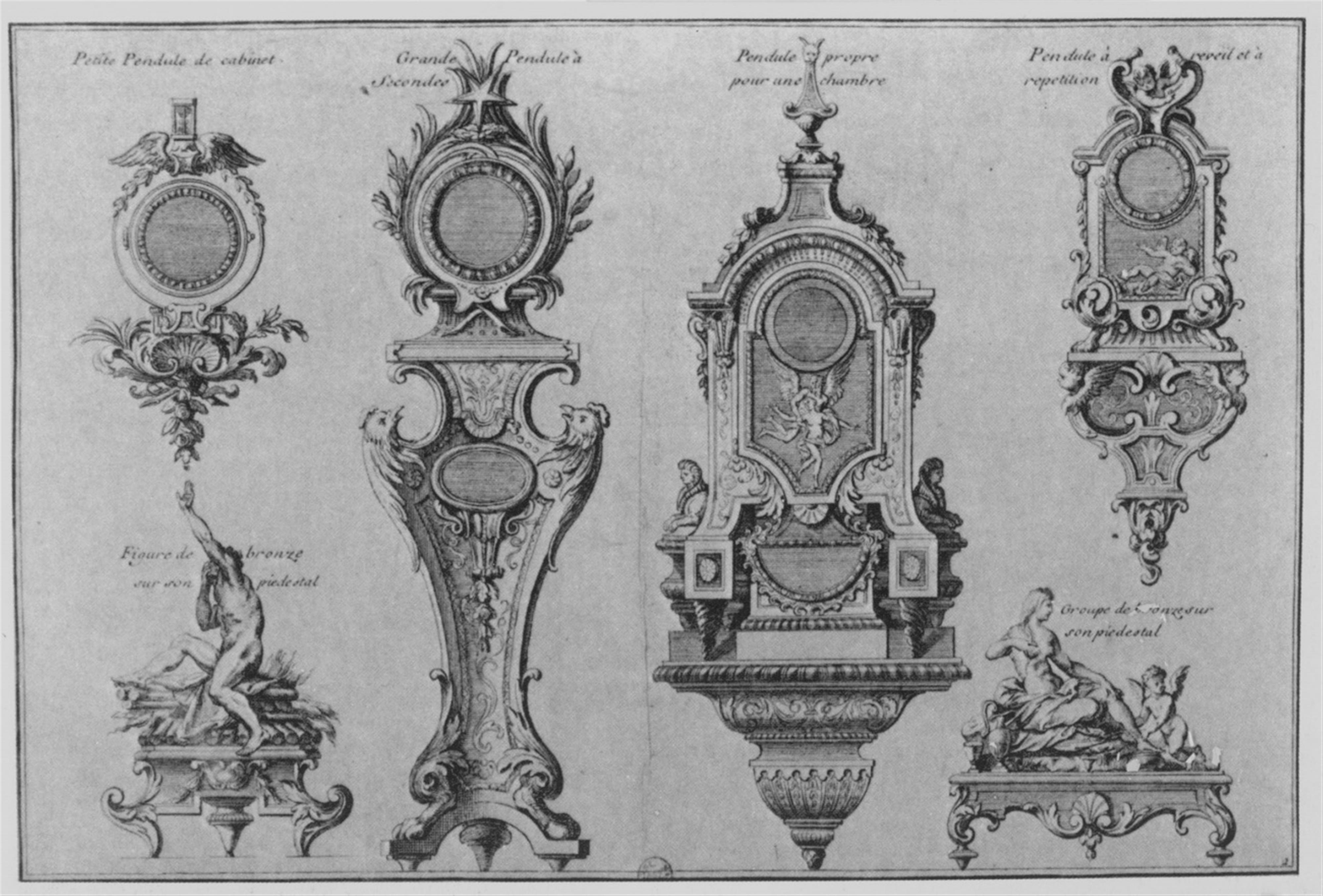 An important Boulle pendulum clock and barometer. - image-8