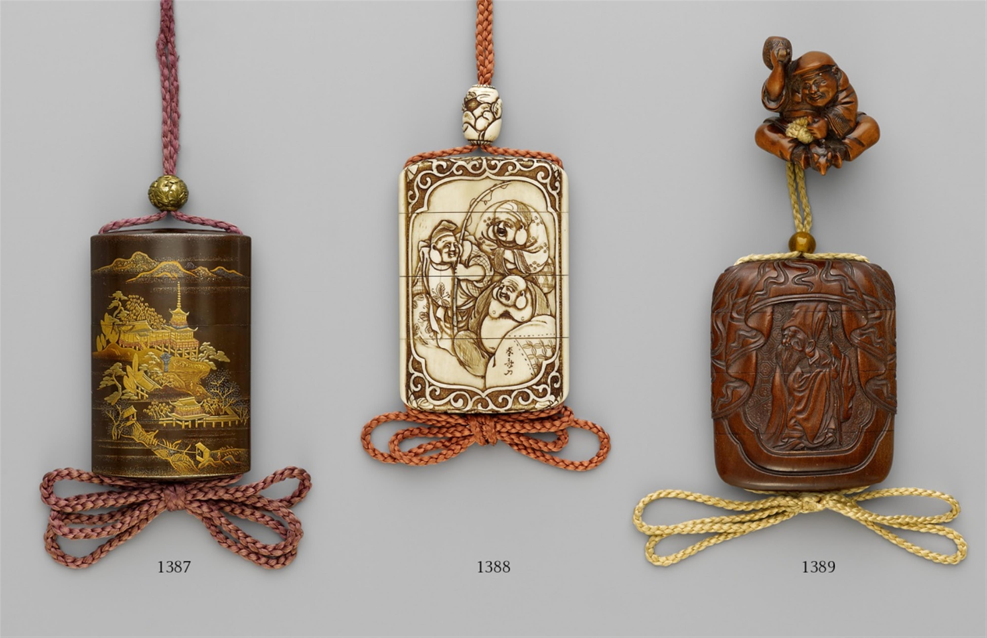 A four-case inrô. 19th/20th century - image-1