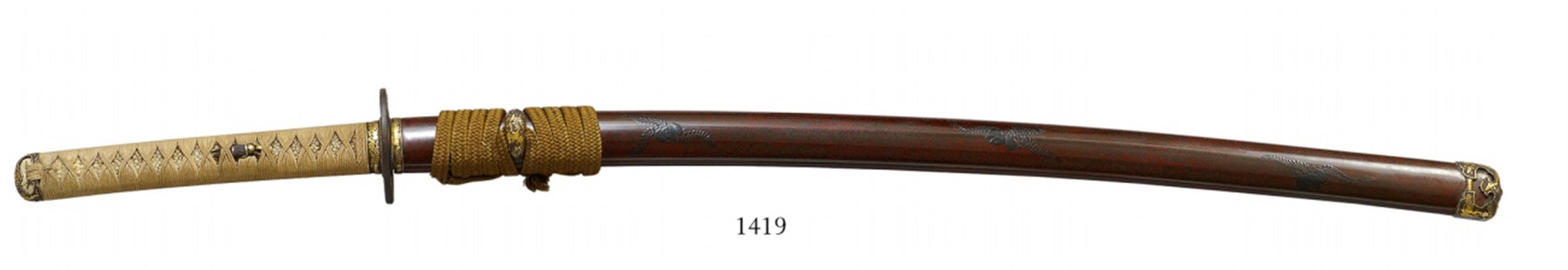 Katana. 16th century; Koshirae. 19th century - image-1