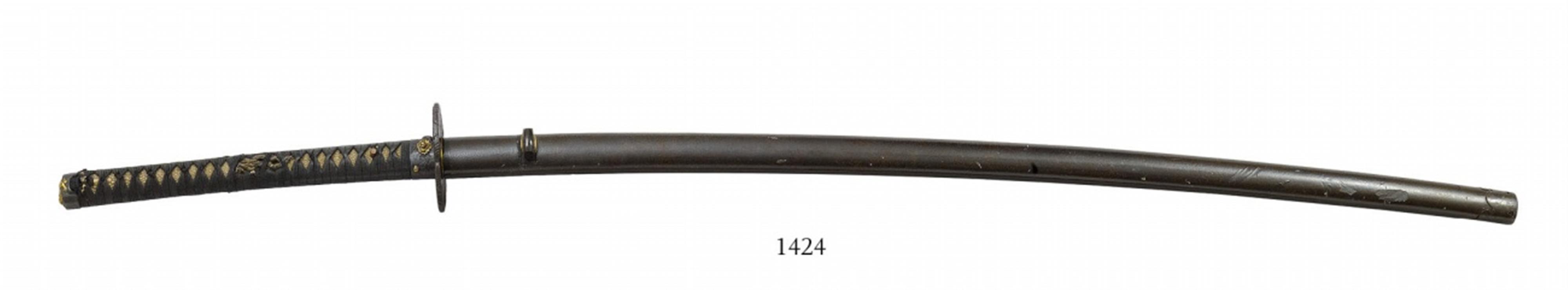 Katana. Wohl 17. Jh; koshirae. 19. Jh - image-1