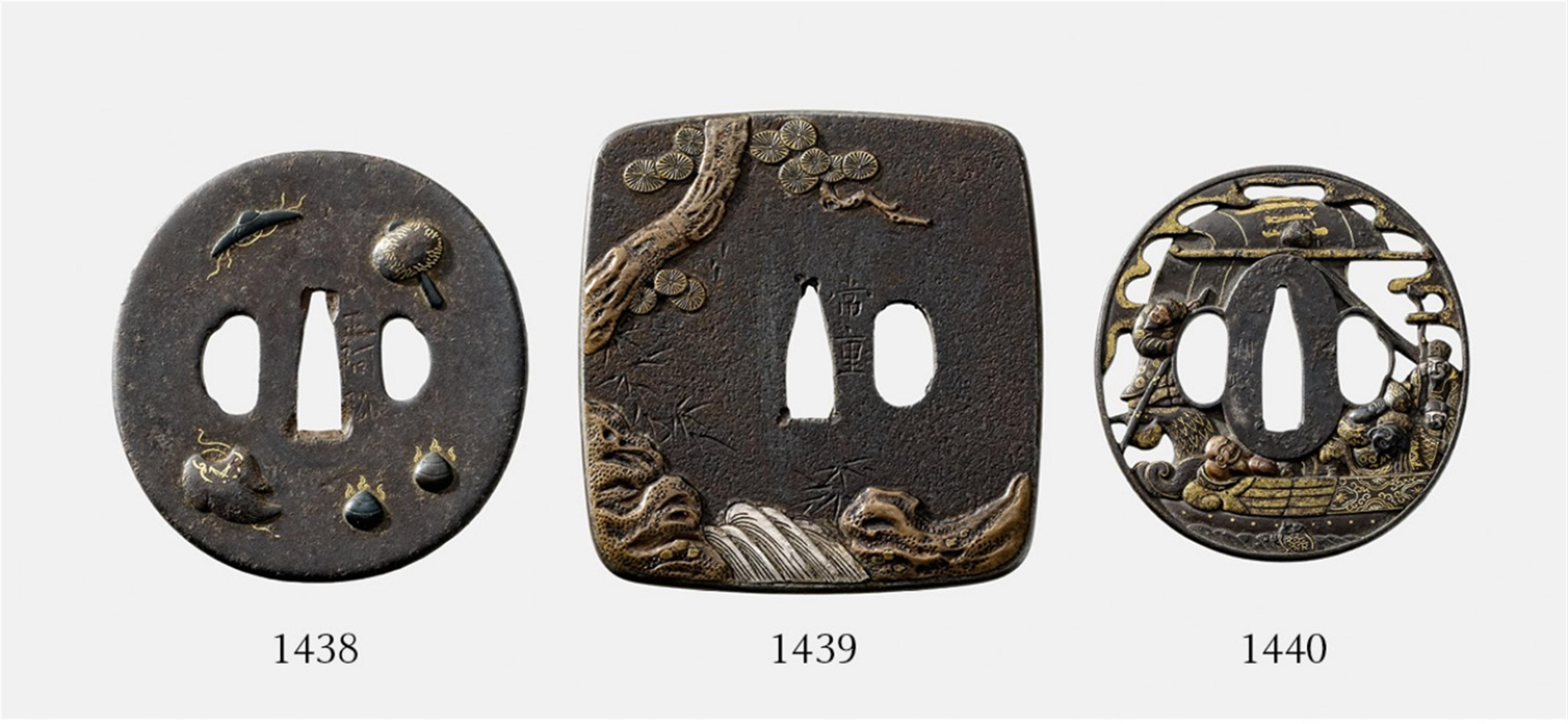 Tsuba. Eisen. 19. Jh. - image-1