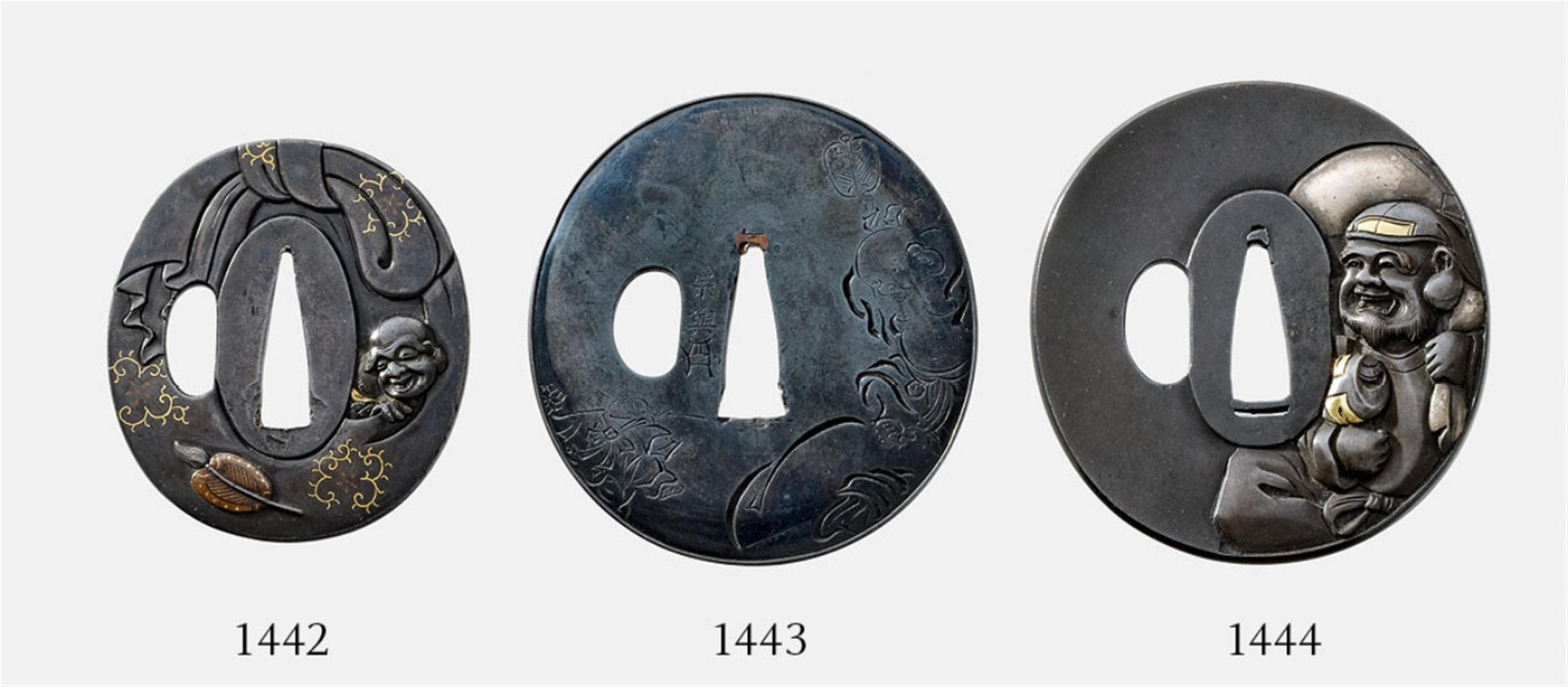 A shakudô tsuba. 18th/19th century - image-1