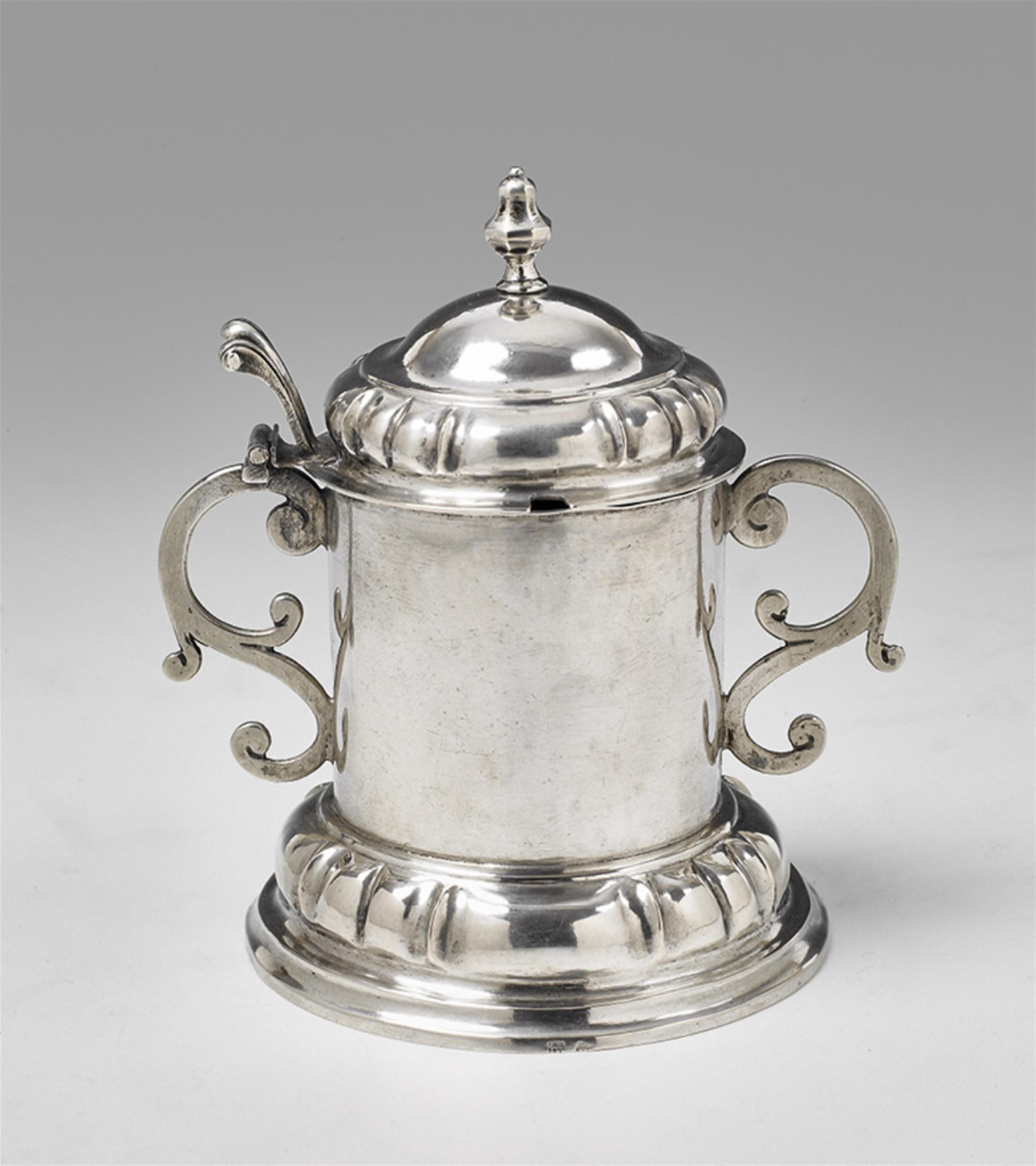 A Cologne silver mustard pot - image-1