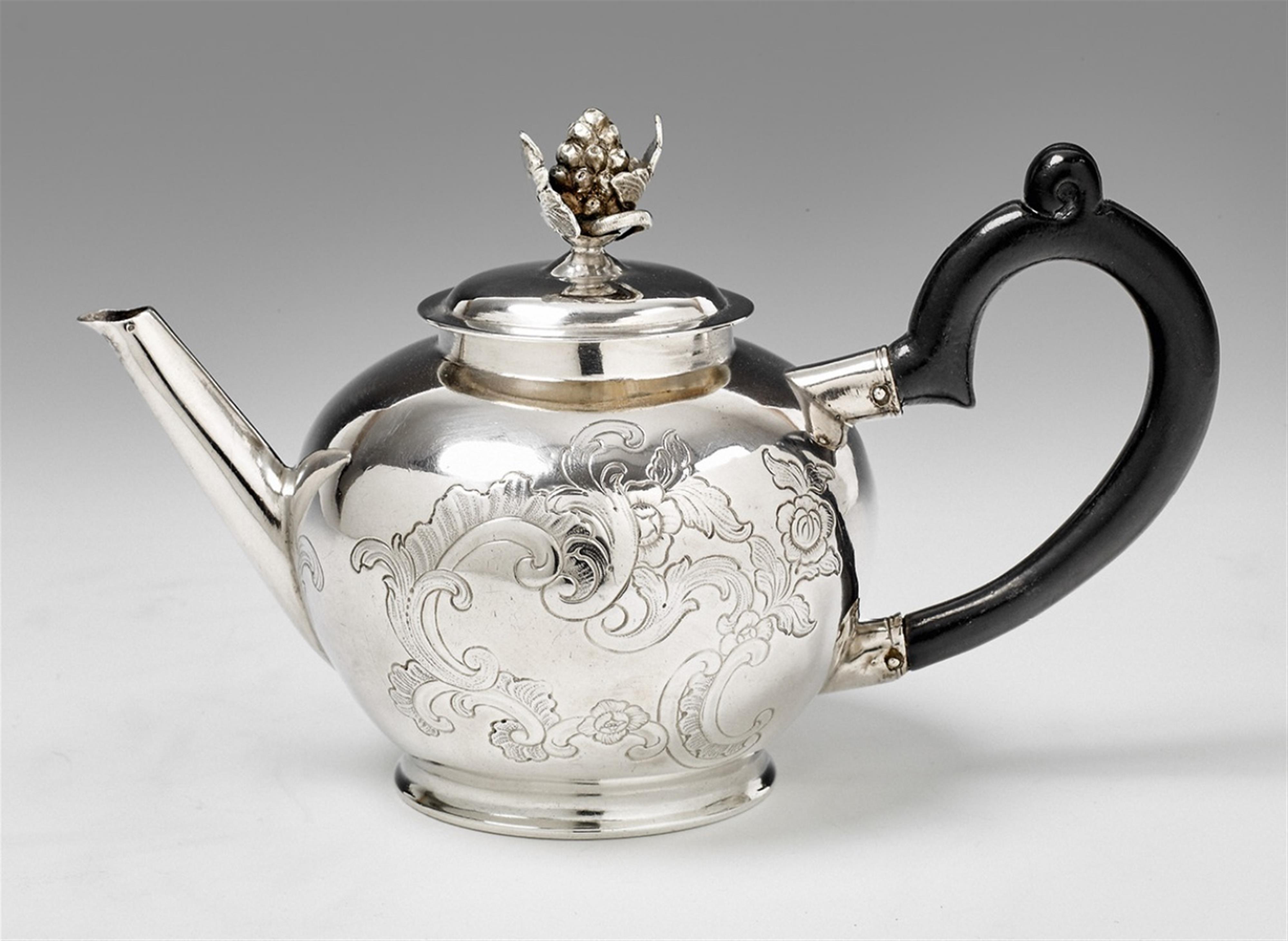 A Tilsit silver teapot - image-1