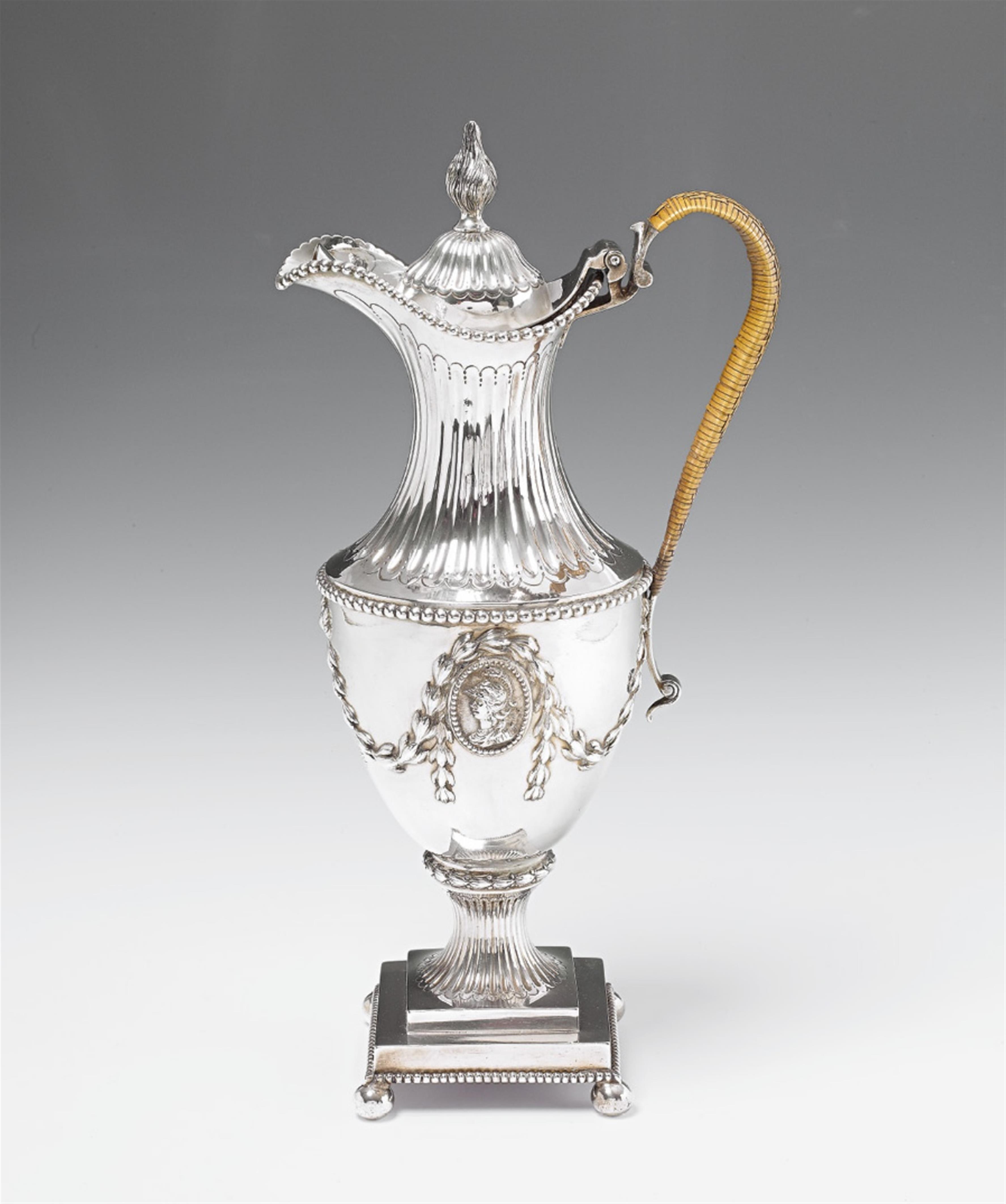 A George III London silver pitcher - image-1