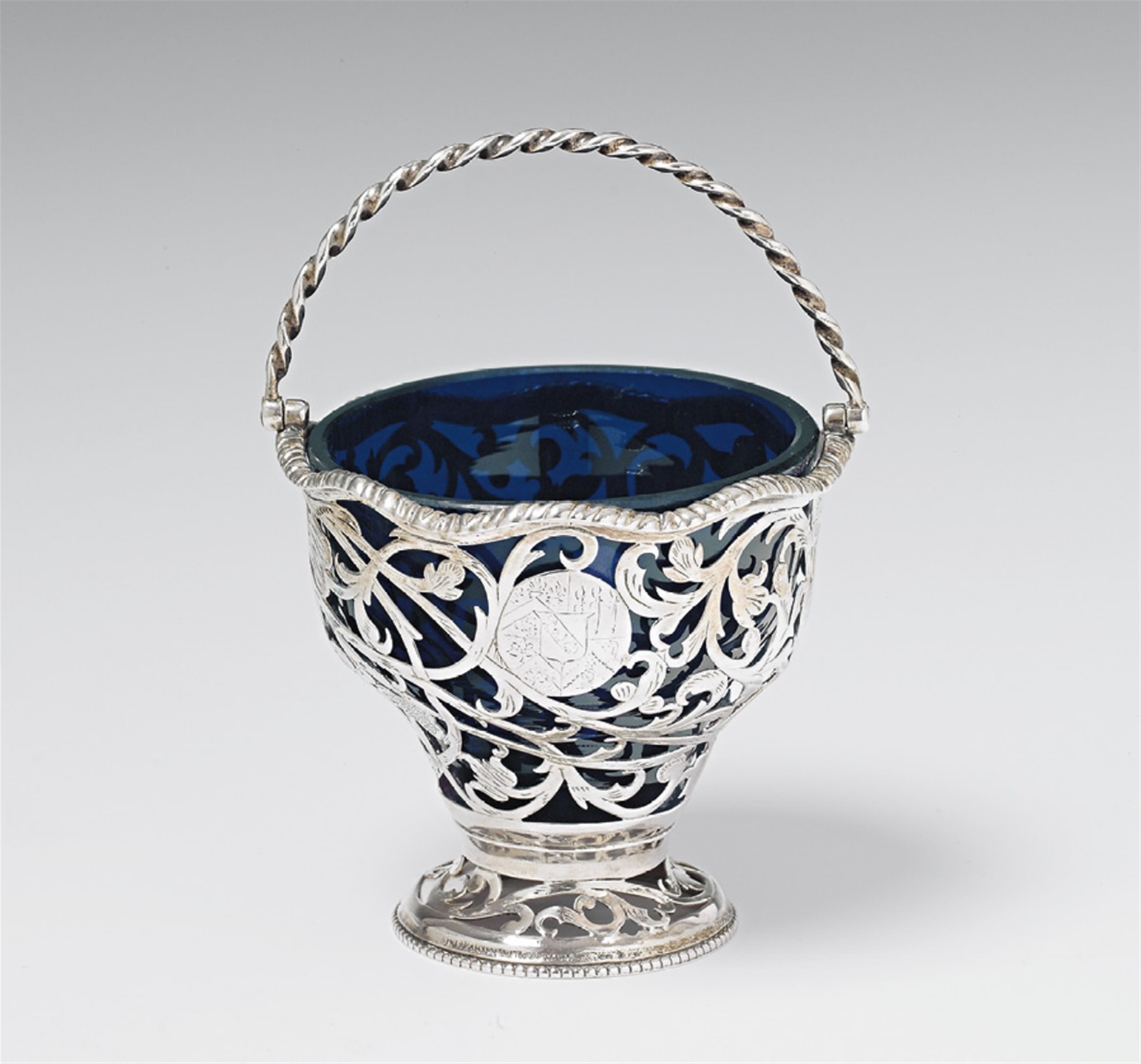 A George III London silver basket - image-1