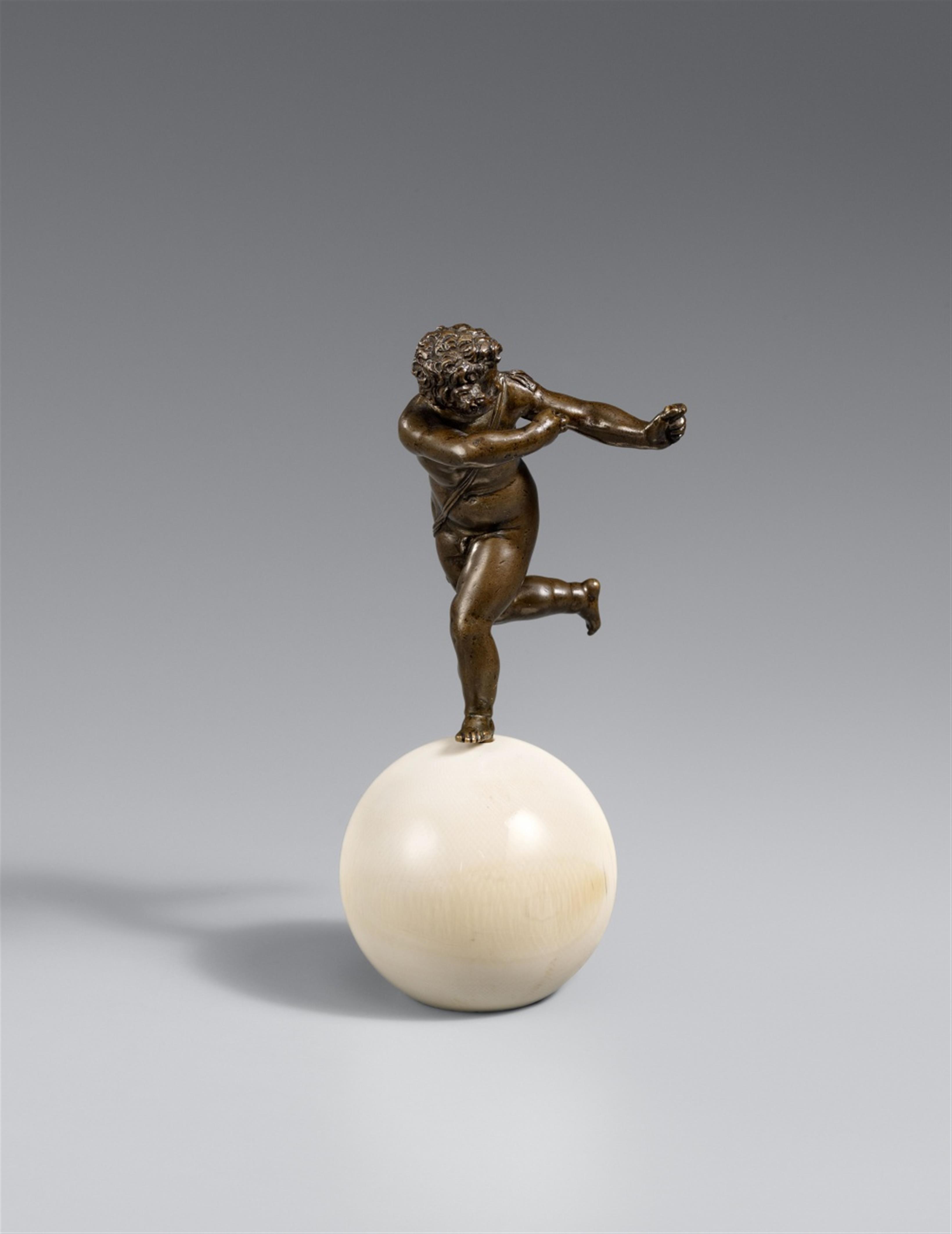 Barthélemy Prieur, attributed to - A bronze figure of Cupid as an archer attributed to Barthélemy Prieur. - image-1