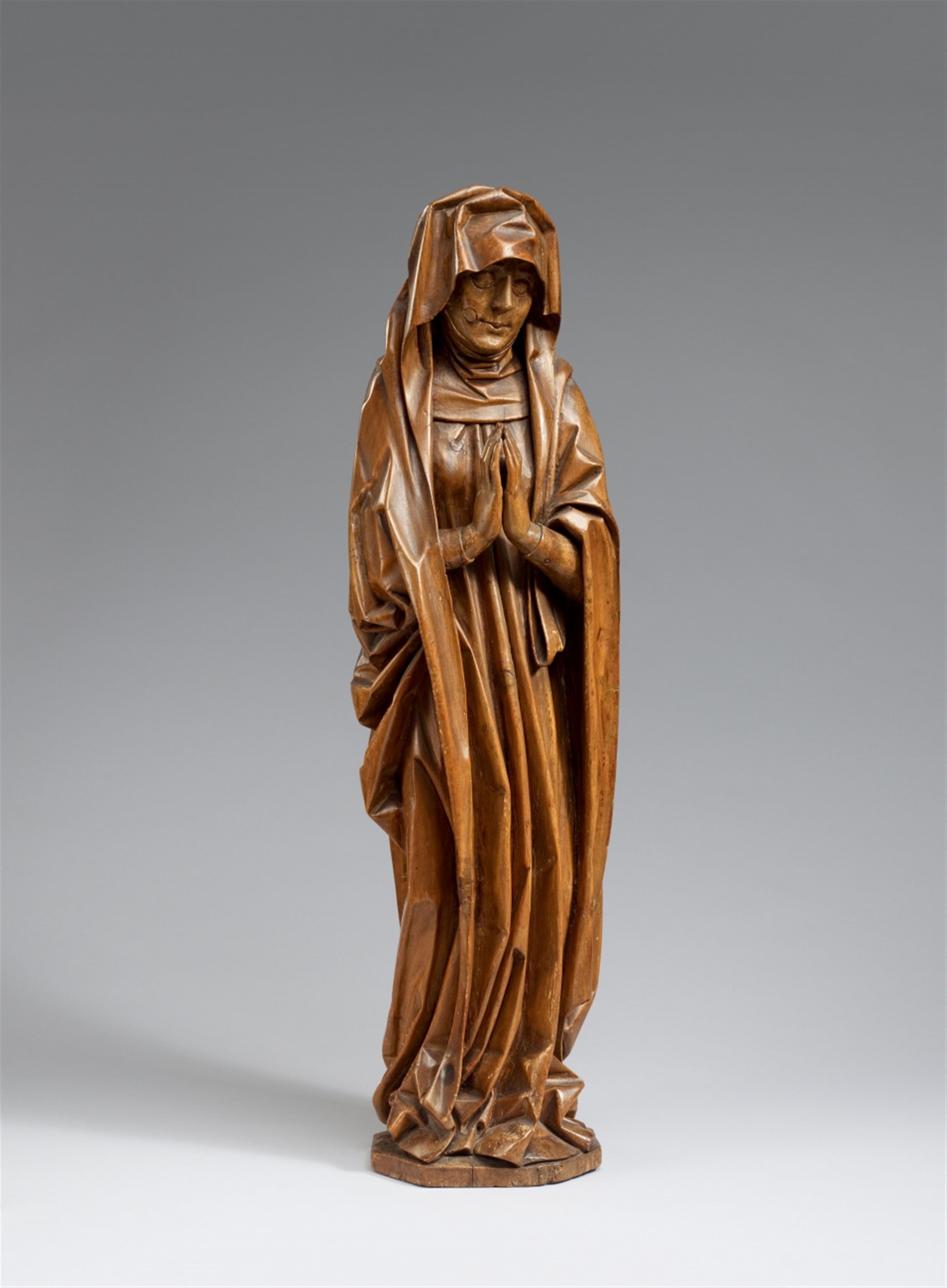 Probably Nuremberg early 16th century - An early 16th century figure of the mourning Virgin, probably carved in Nuremberg. - image-1