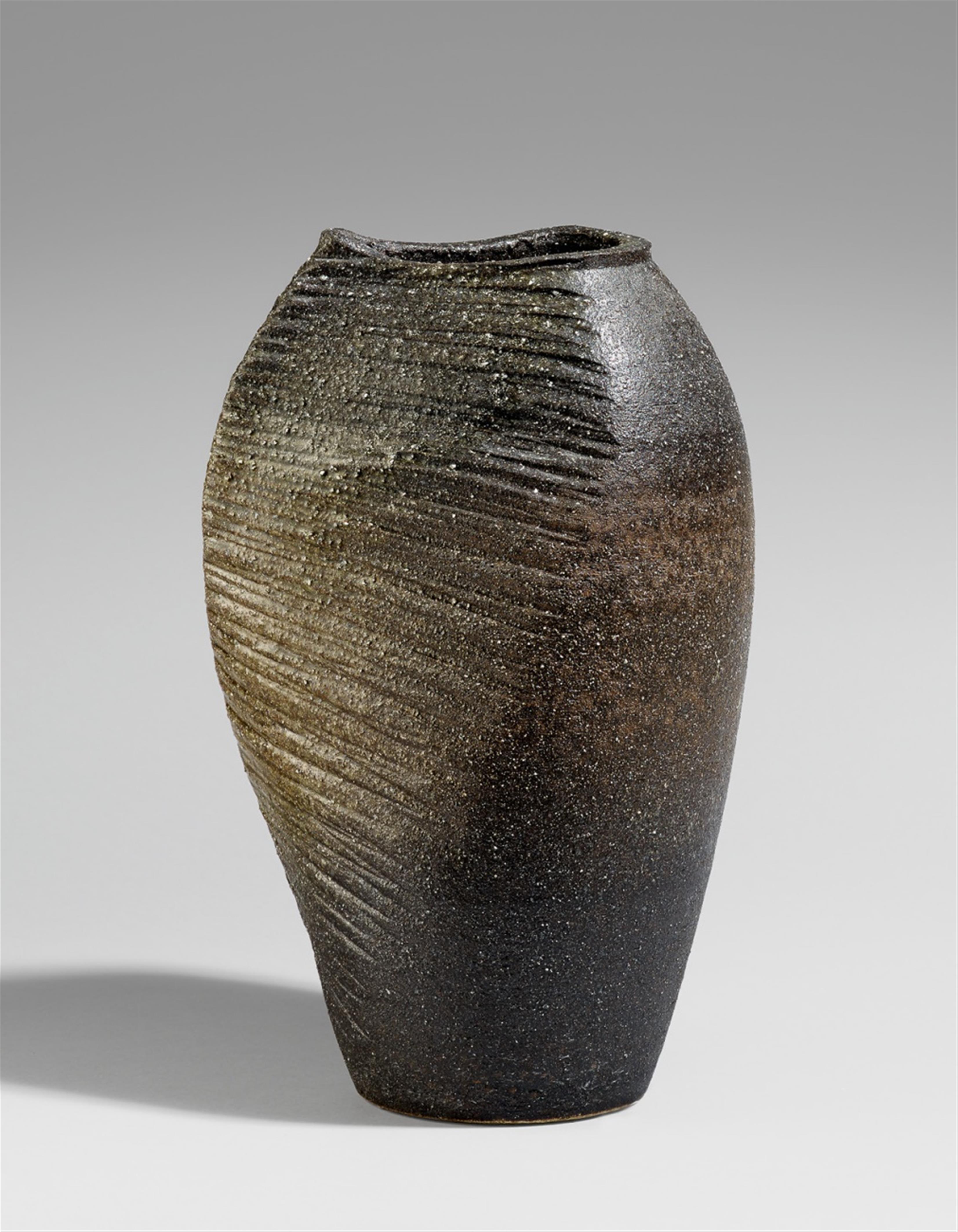Große Vase. Shigaraki. Spätes 20. Jh. - image-1