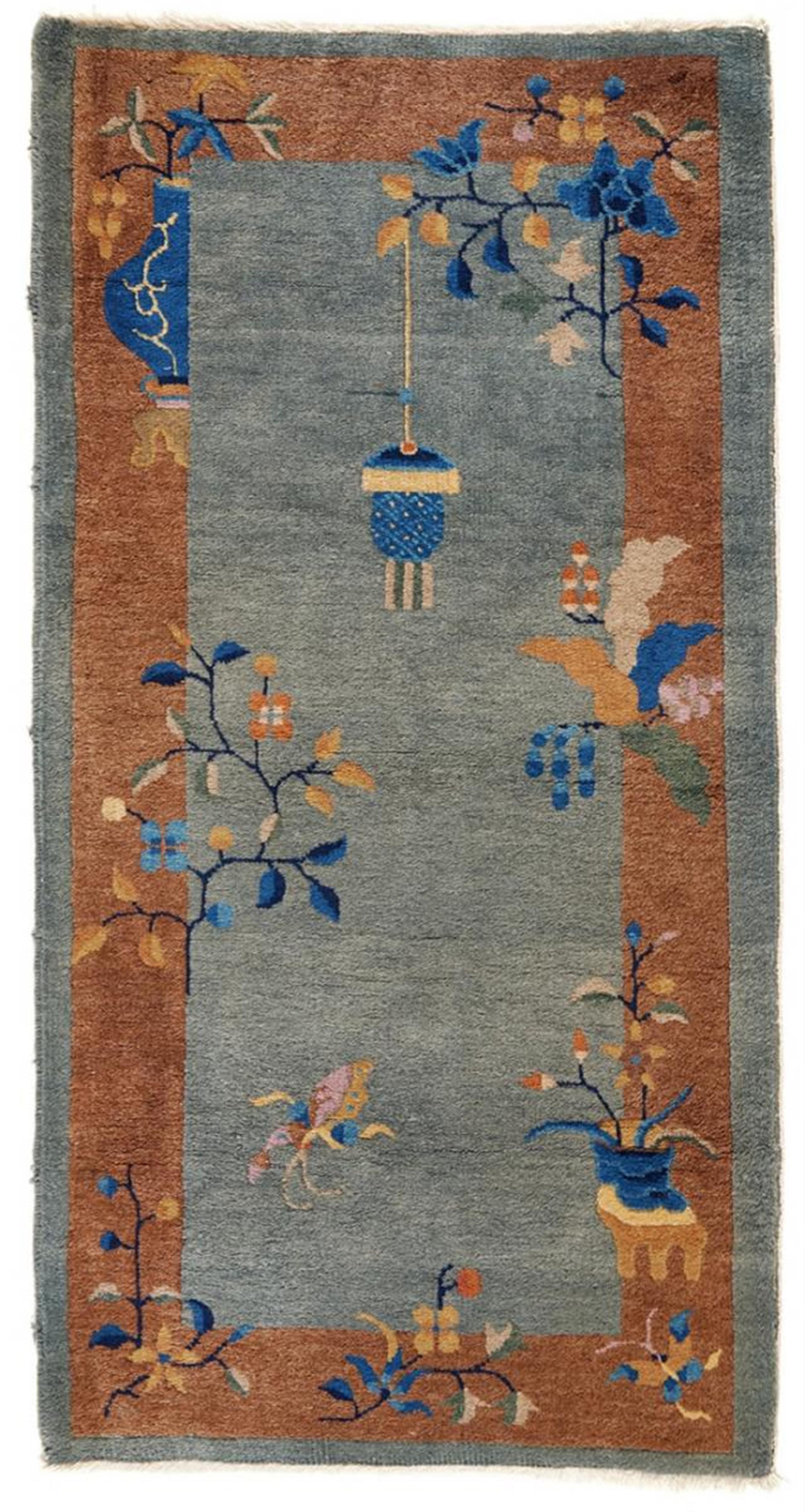 Two small wool carpets. First half 20th century - image-1