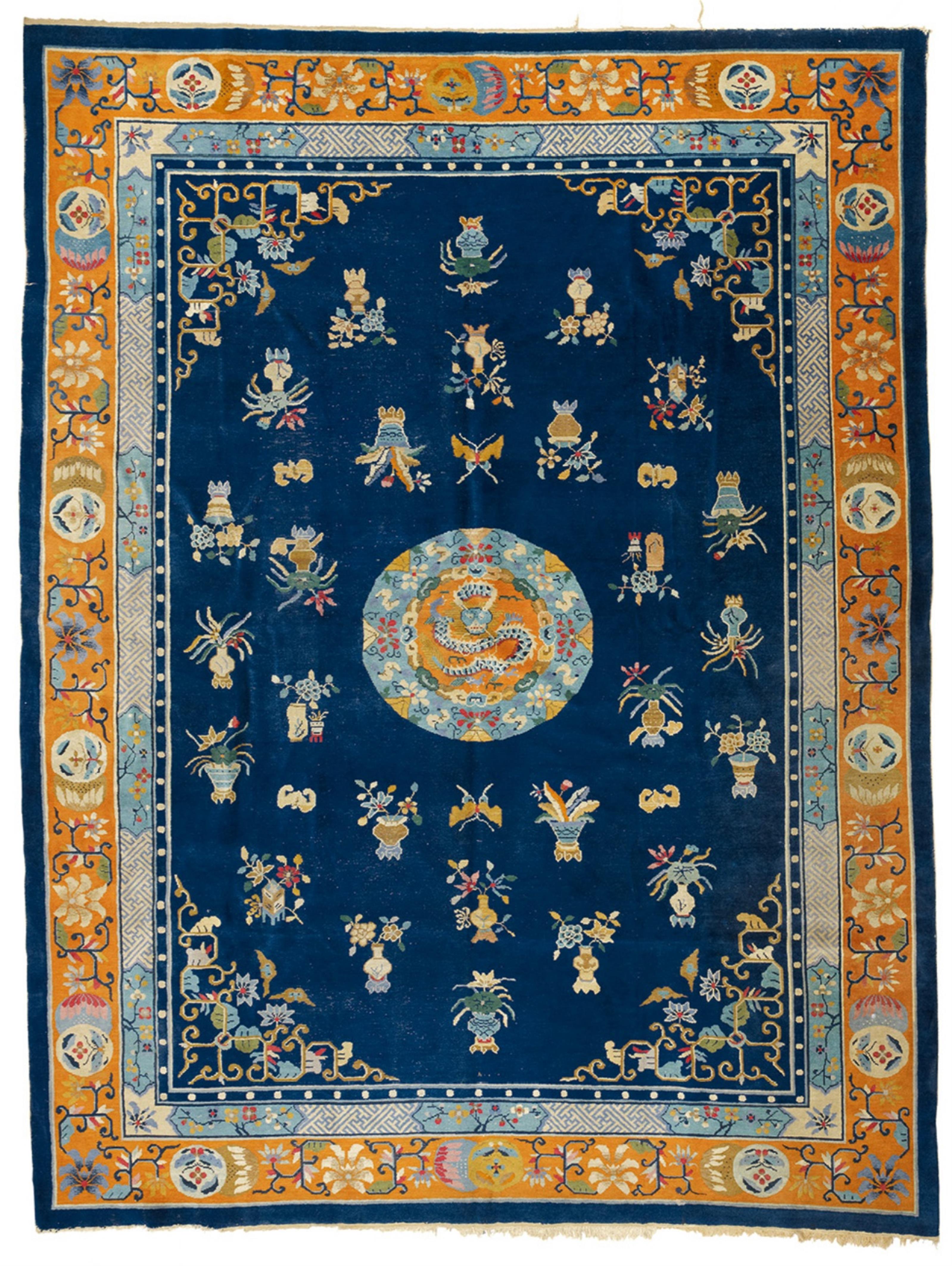 A large wool carpet. 20th century - image-1