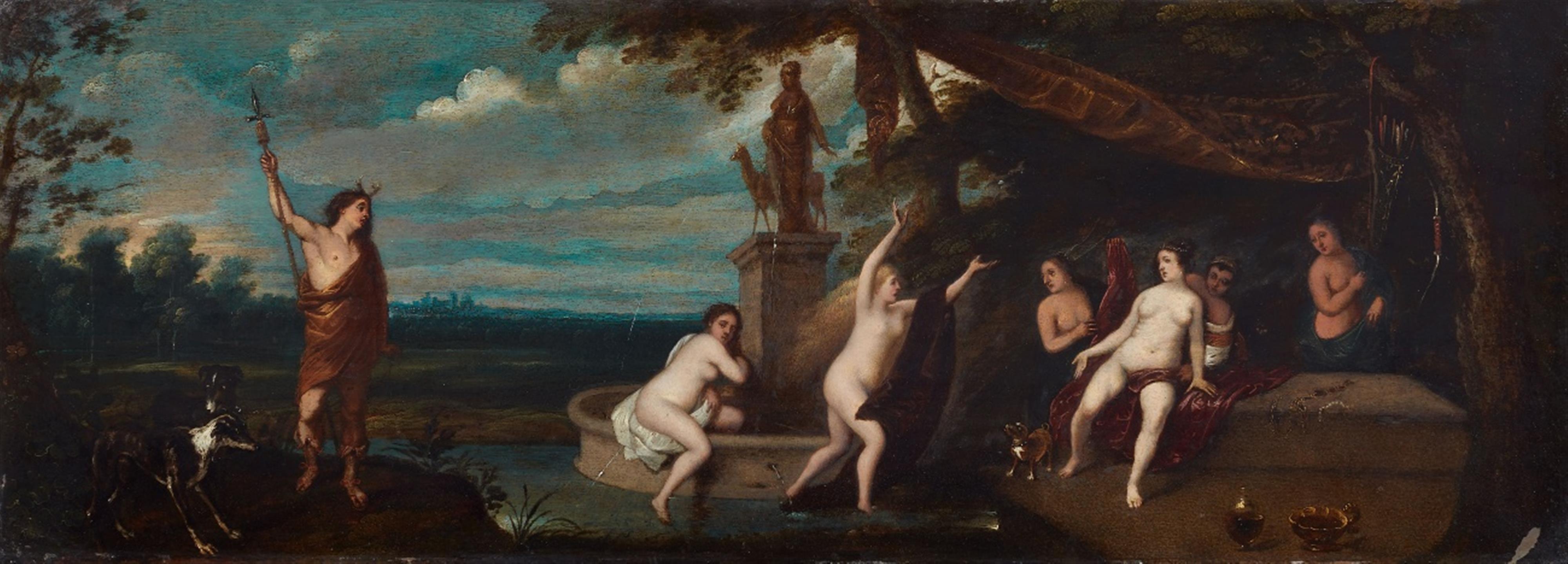 Flemish School 17th century - The Bath of Diana - image-1