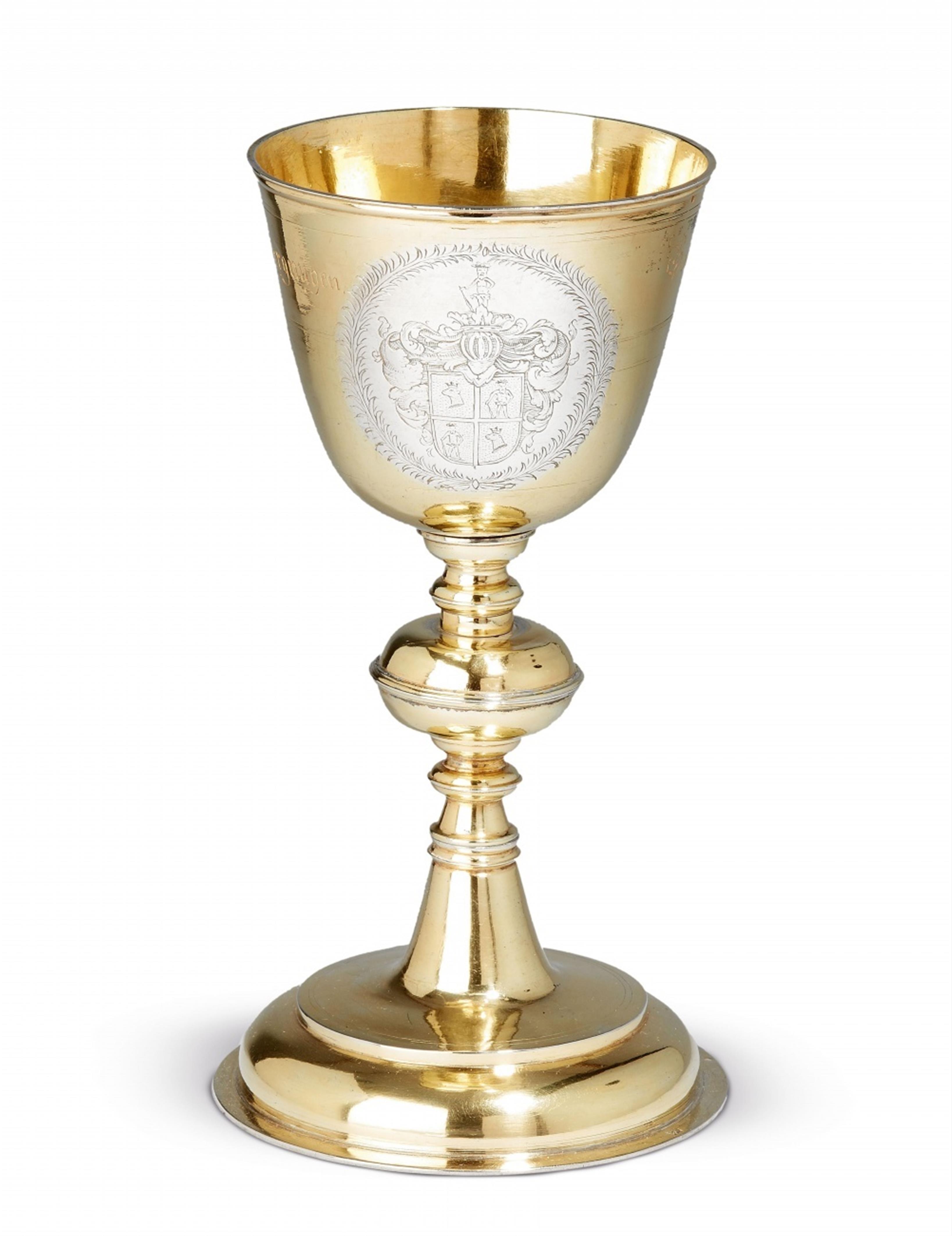 A silver gilt chalice from St. Bartholomew's church in Kronstadt - image-1