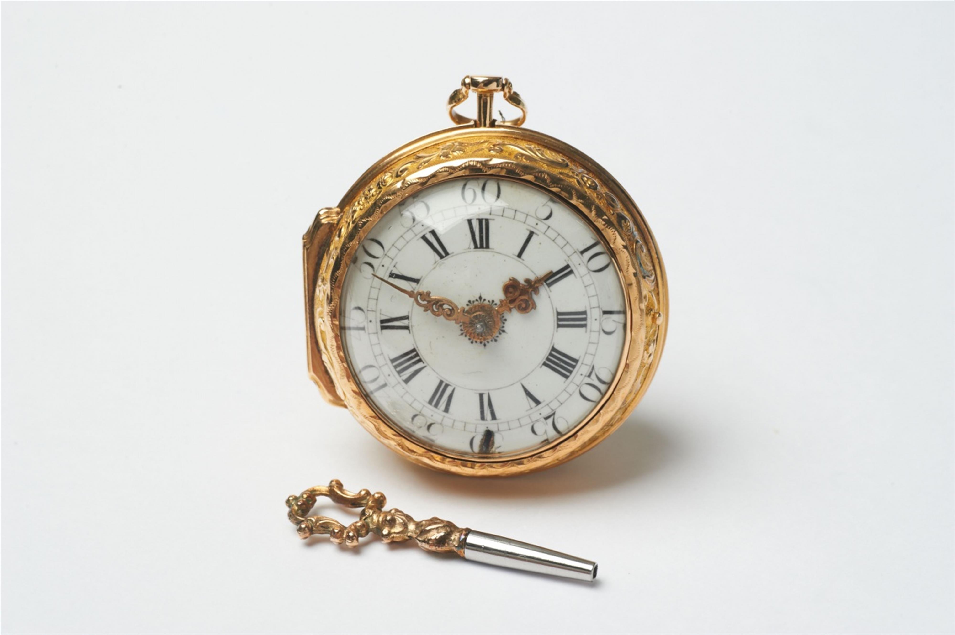 Goldene Louis XVI-Taschenuhr - image-1