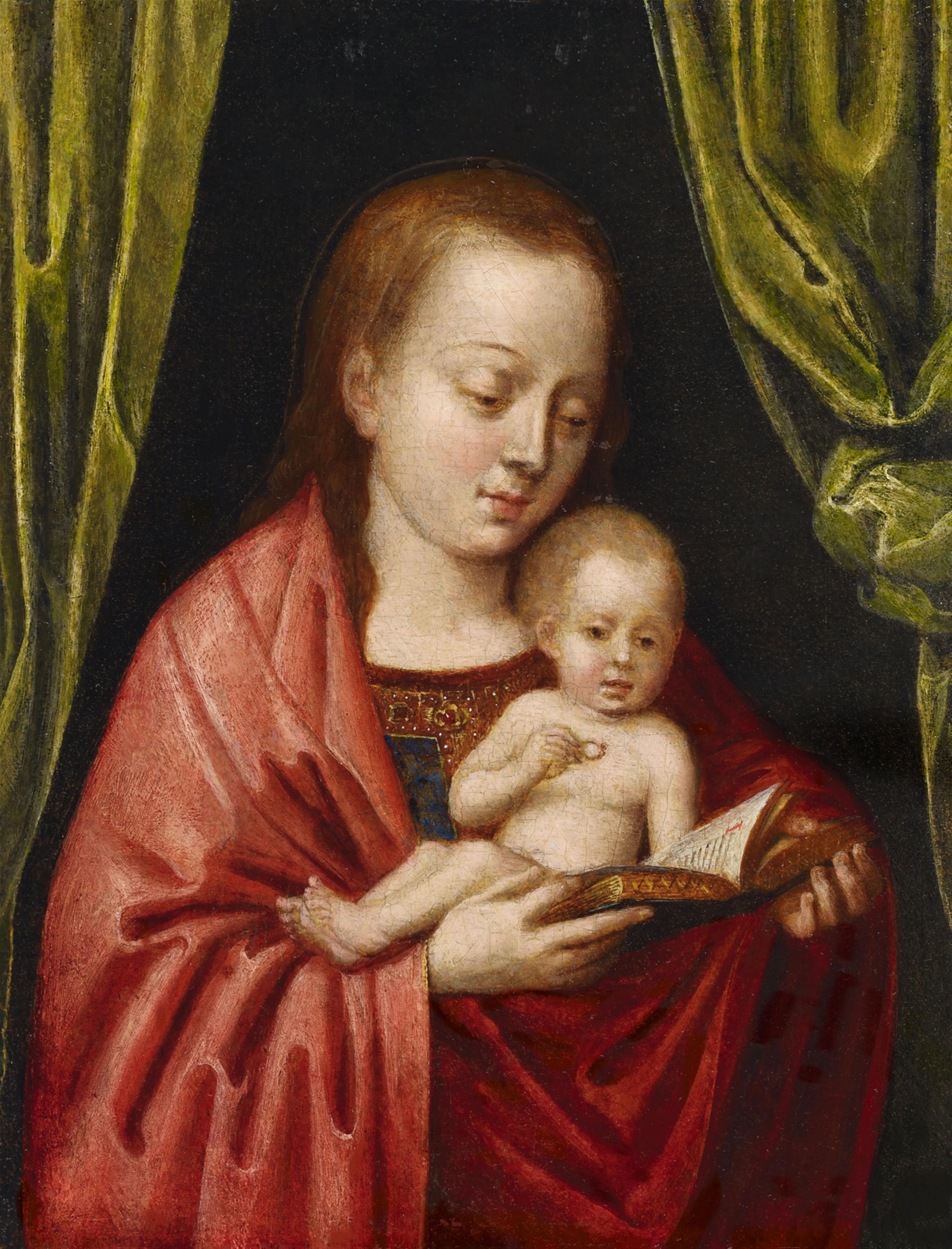 Flemish School of the 16th century - The Virgin with Child - image-1