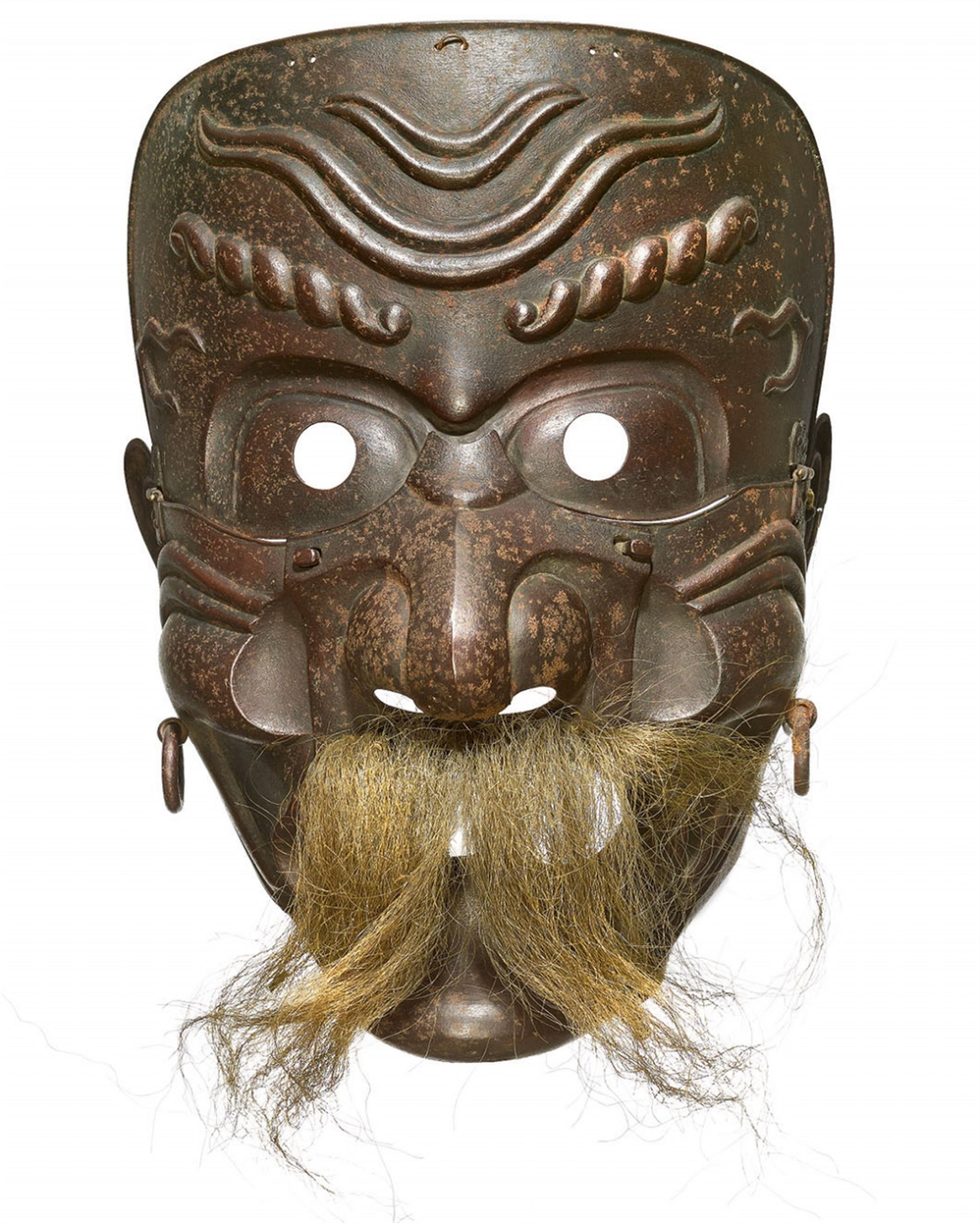 A sômen (full face mask). 18th/19th century - image-1