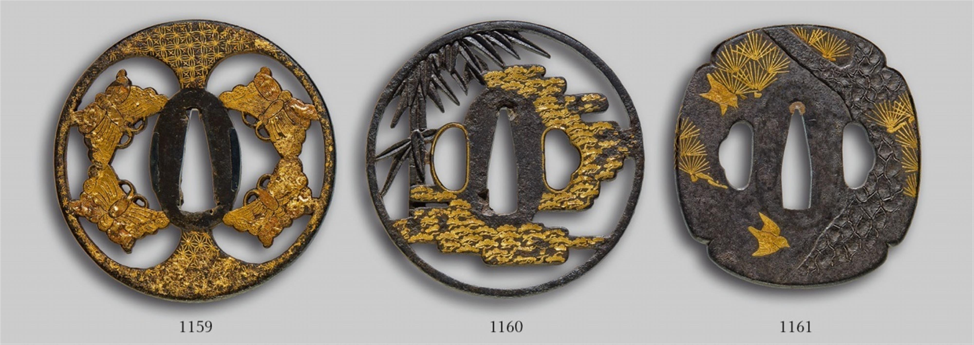 Tsuba. Eisen. Awa Shôami. 18. Jh. - image-1