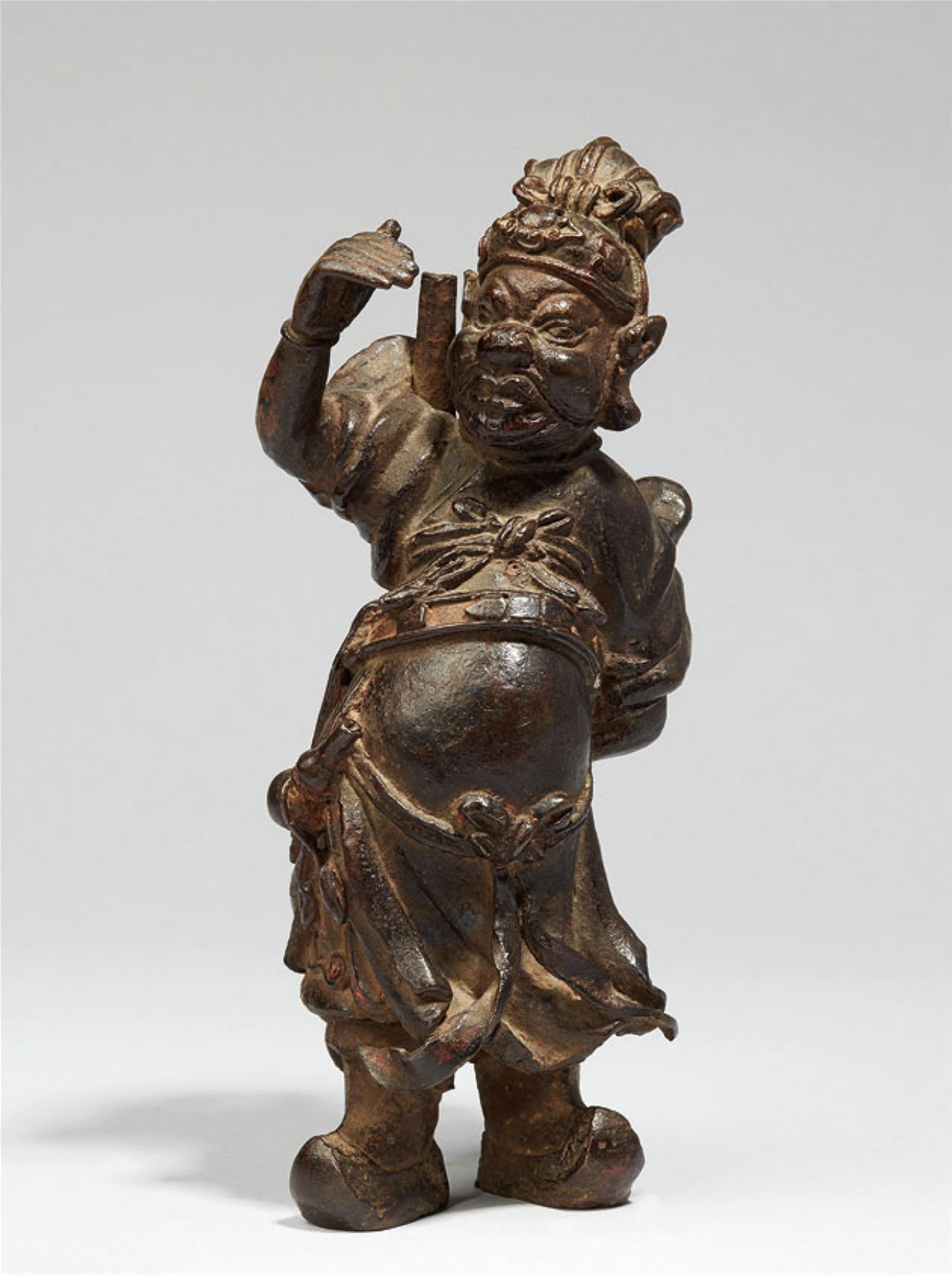 A bronze figure of the Monkey King Sun Wukong. Qing dynasty - image-1