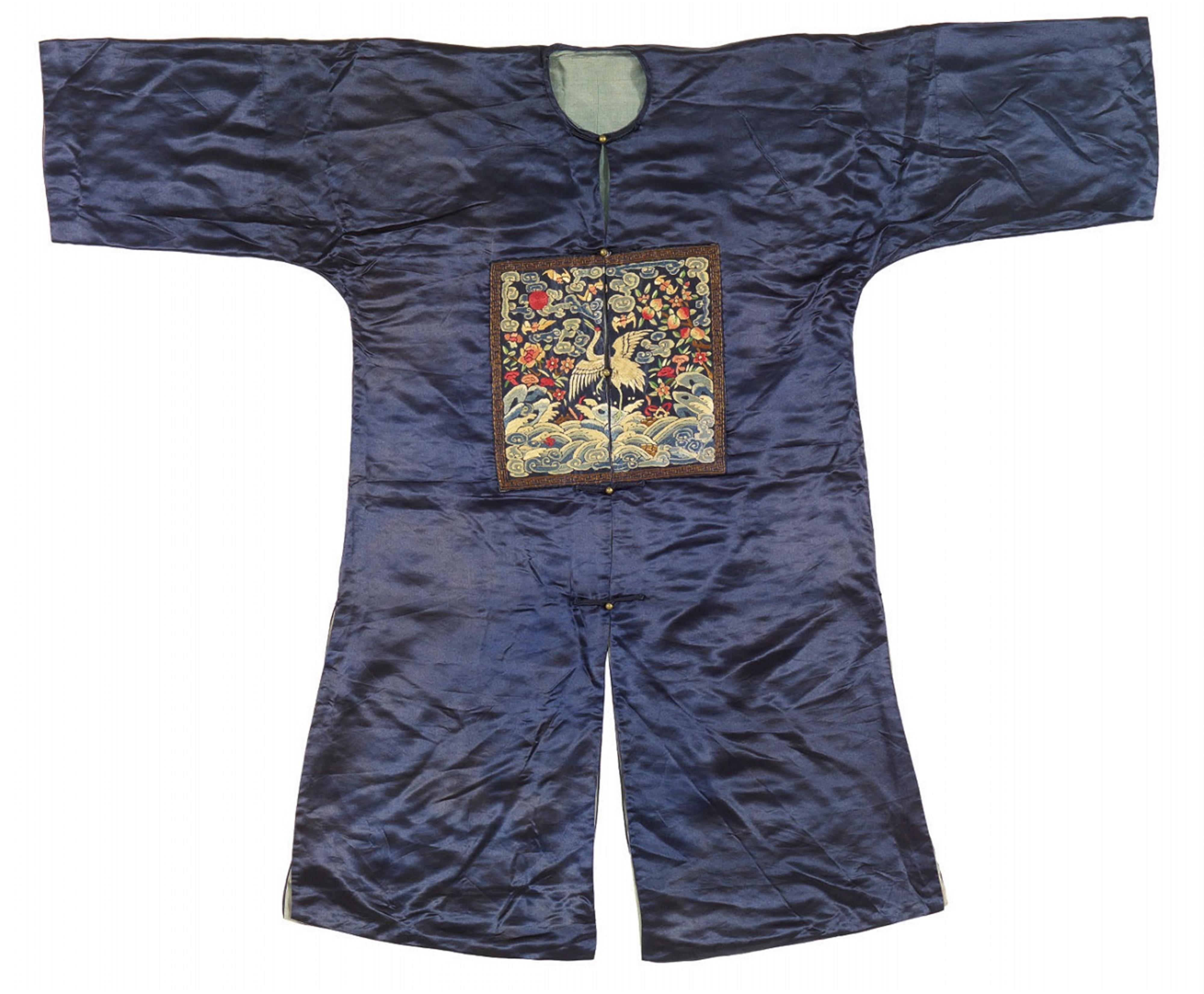 A summer insignia pufu surcoat for a first degree civil official. Around 1900 - image-1