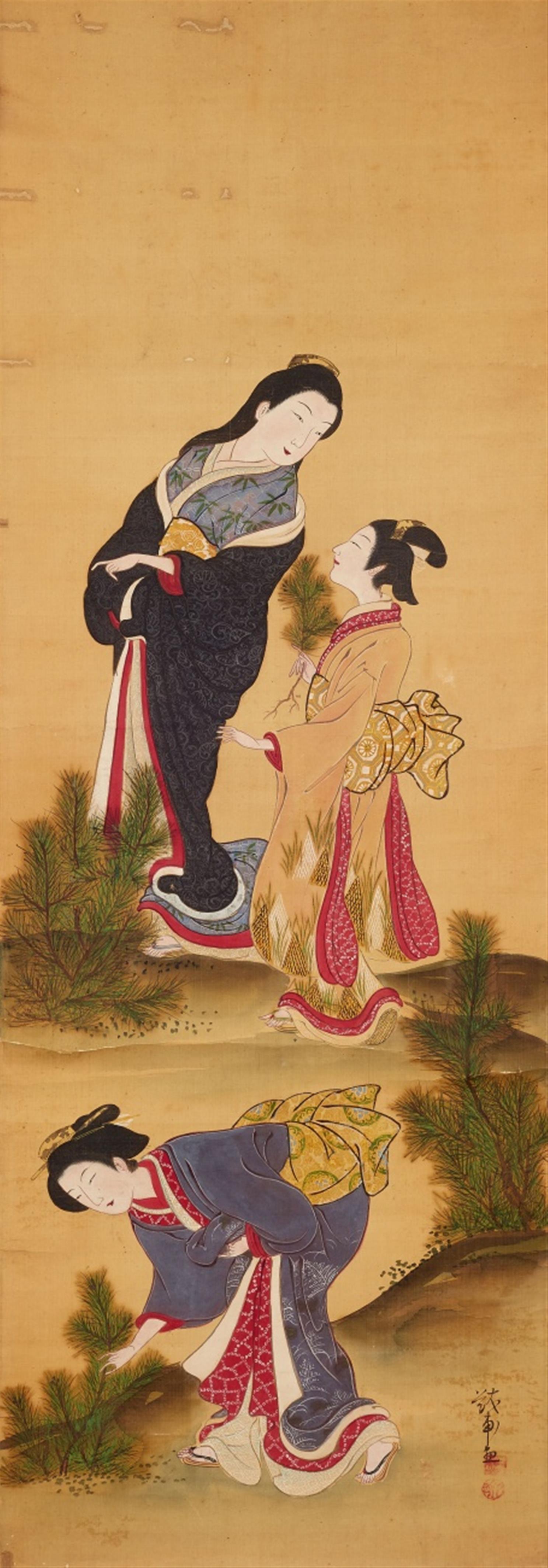 A hanging scroll by Sakai Hôitsu (1761-1828) - image-2