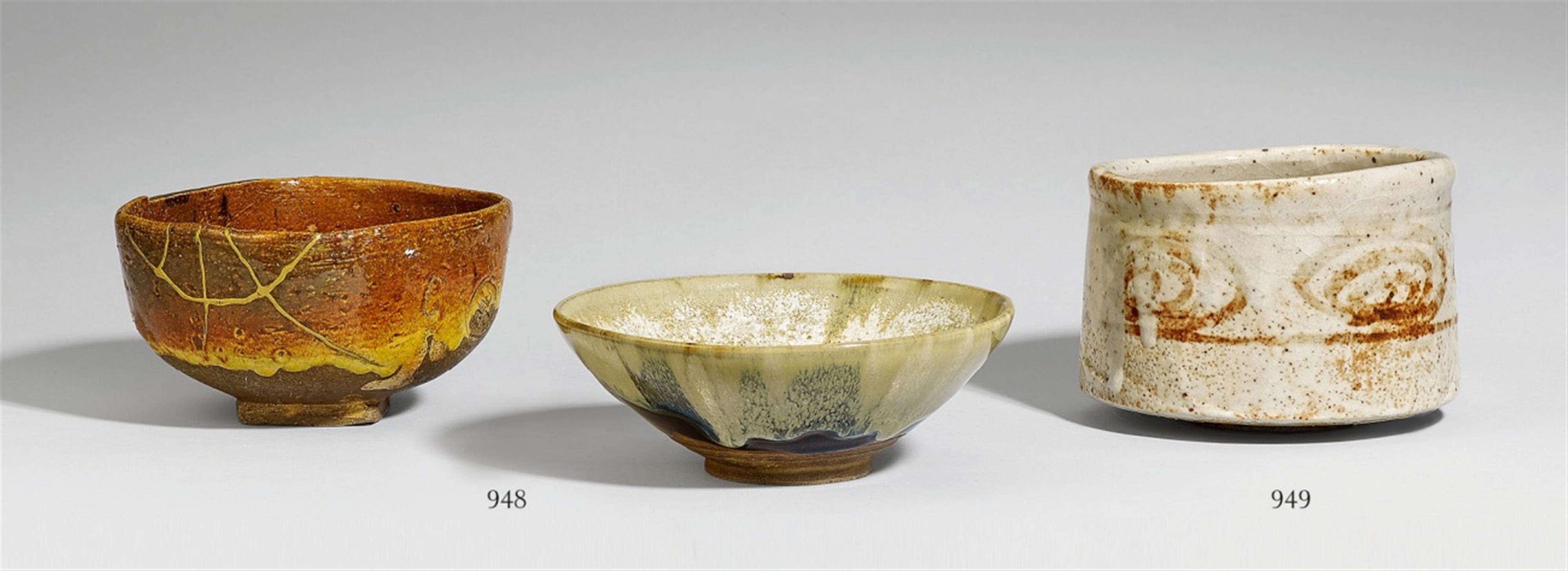 Two chawan. Edo period - image-1