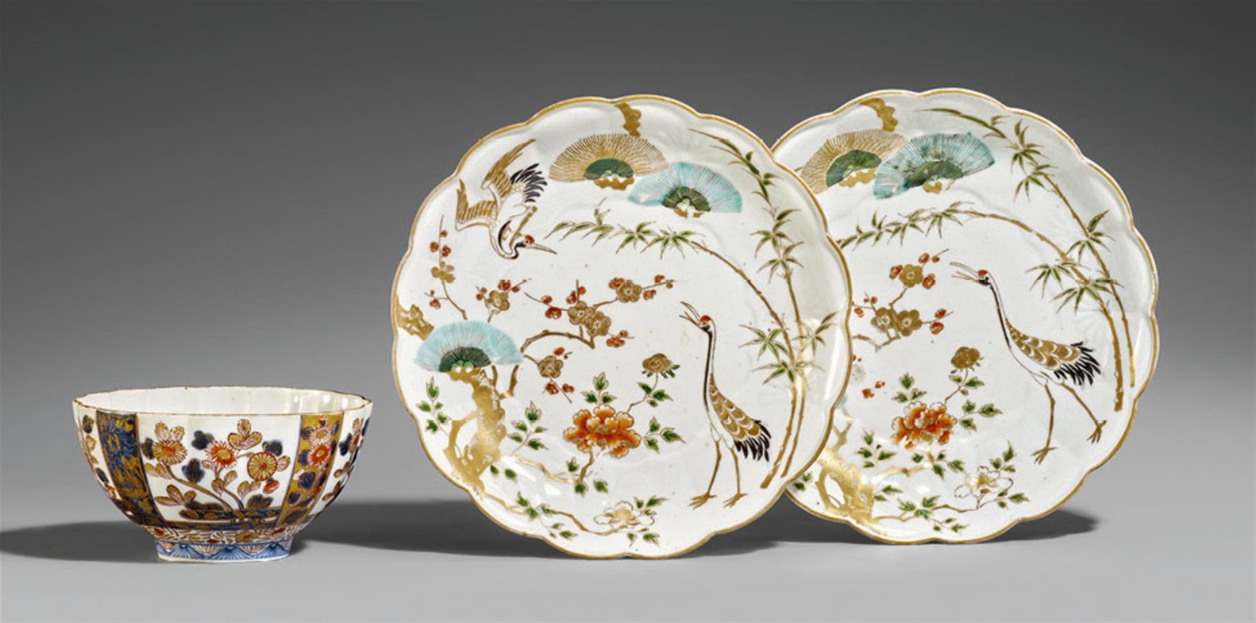 Three Imari pieces. 18th/19th century - image-2