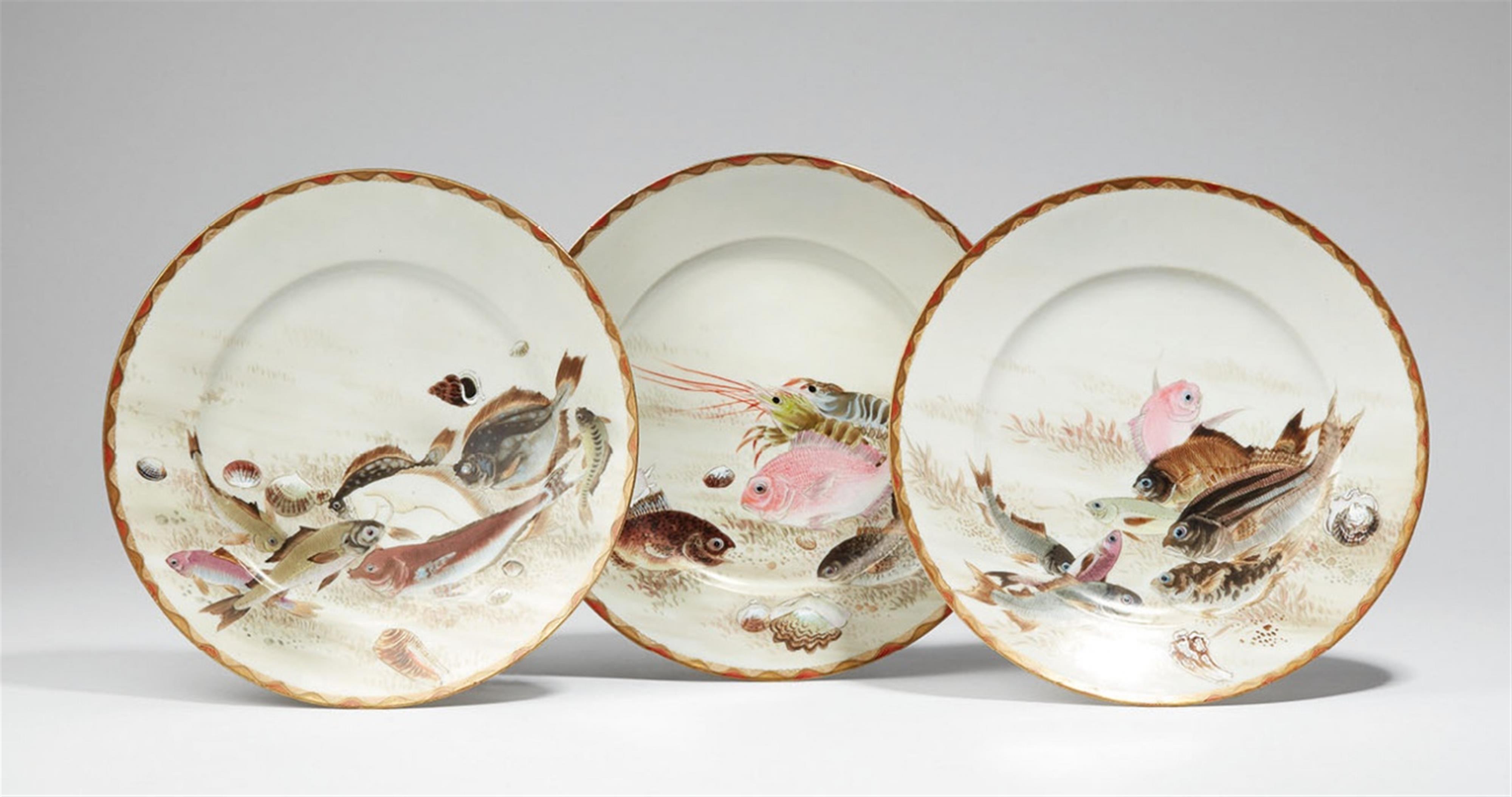 Three plates. Early 20th century - image-1