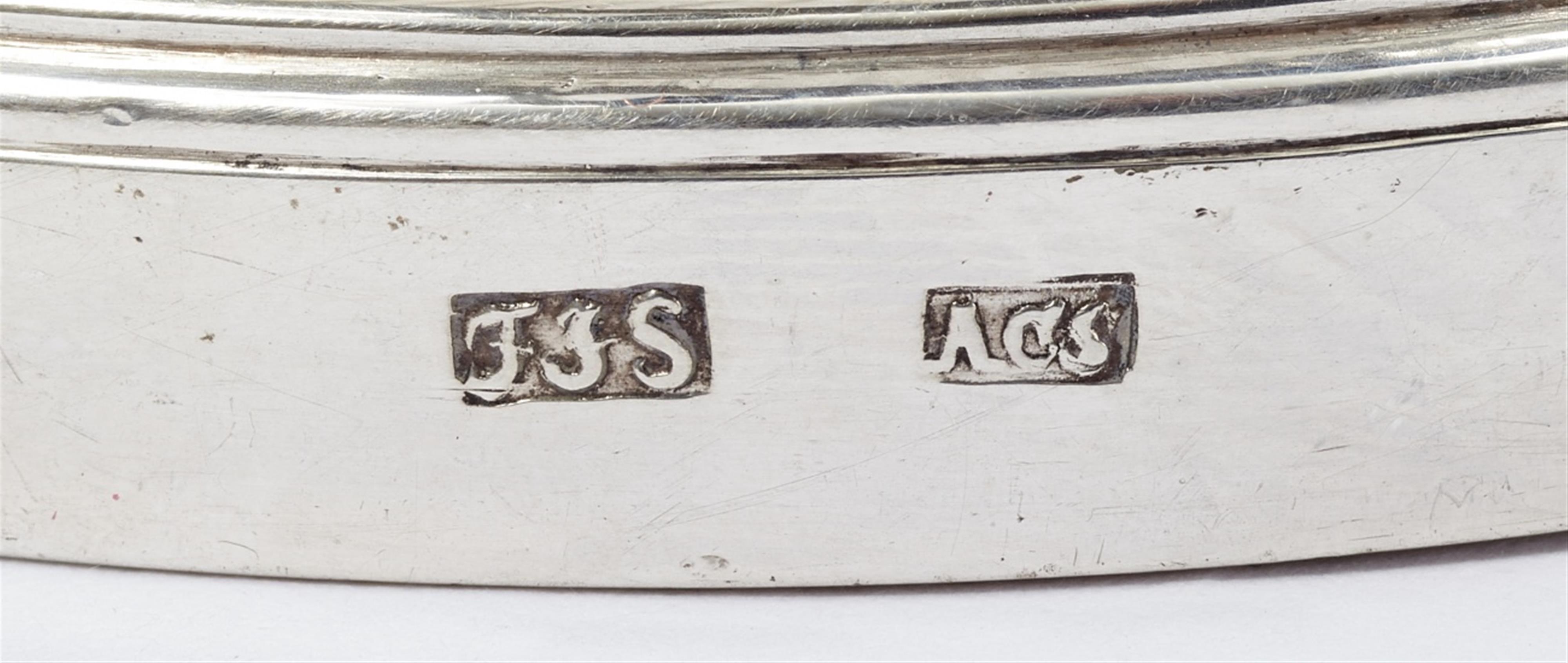 A Schleswig silver teapot. Marks of Anton Carl & Friedrich Johann Severin, ca. 1790. - image-2