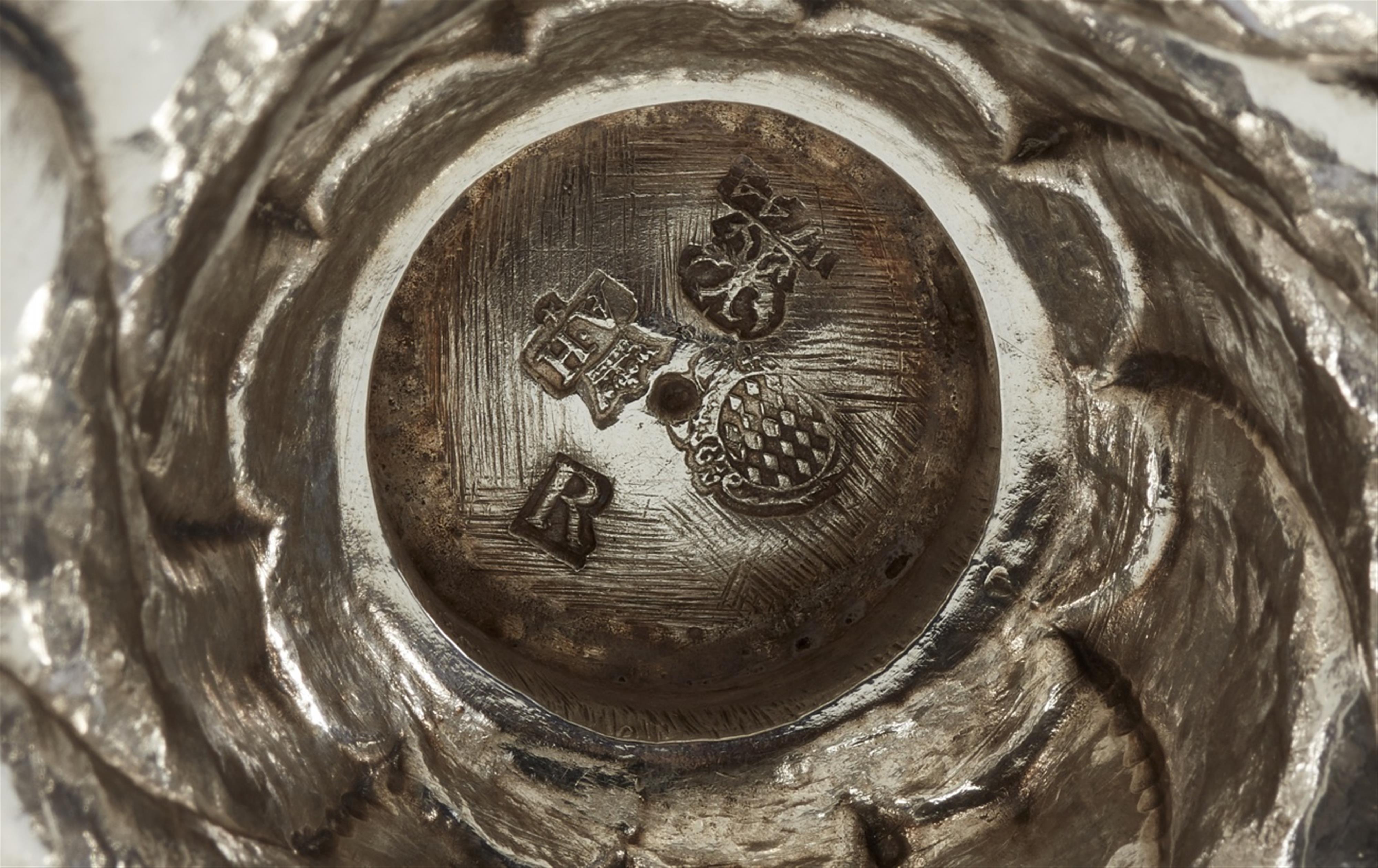 A Liège silver mustard pot. Marks of Antoine-Sébastien Houatain, 1761/62. - image-2