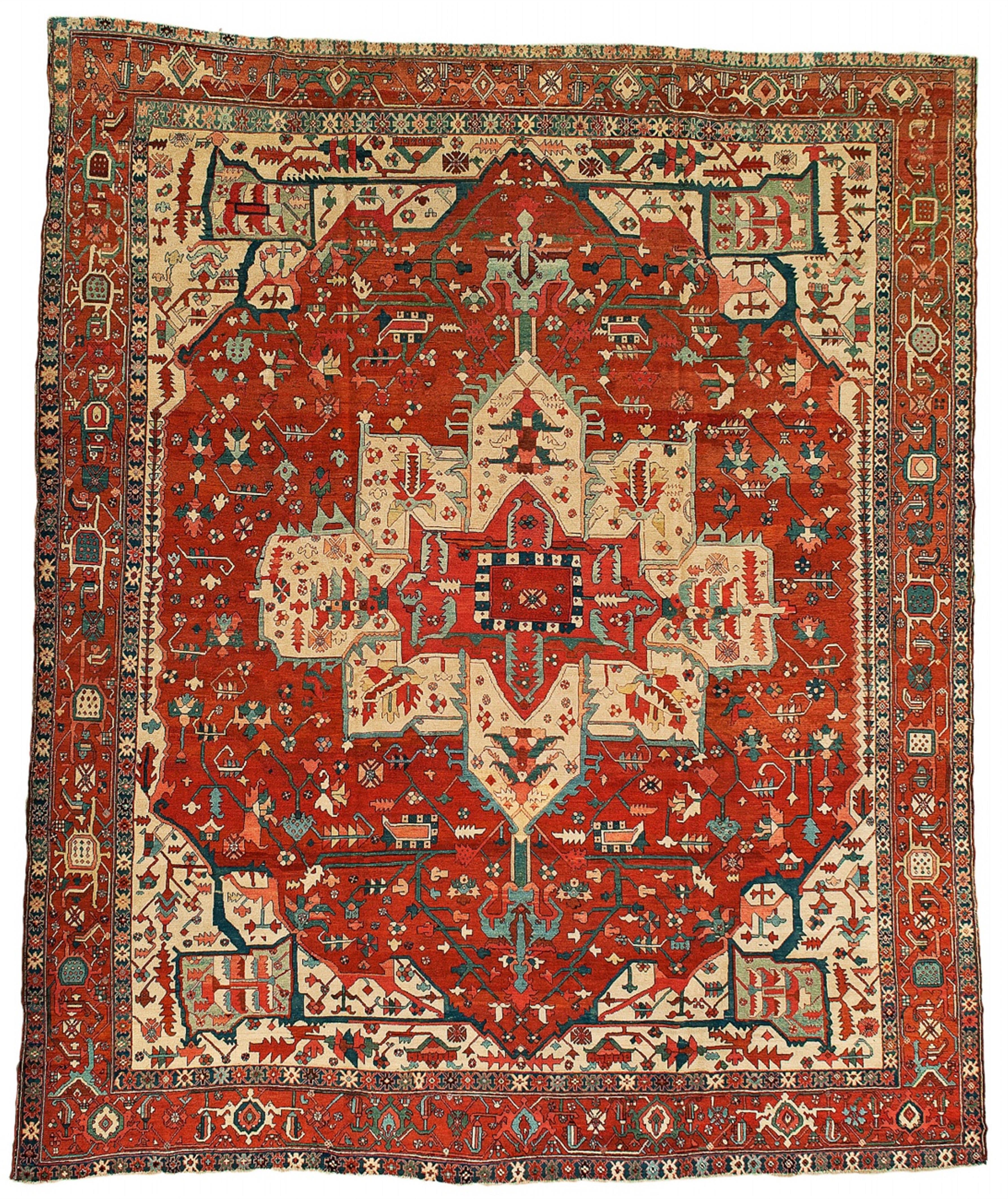 A Heriz carpet - image-1