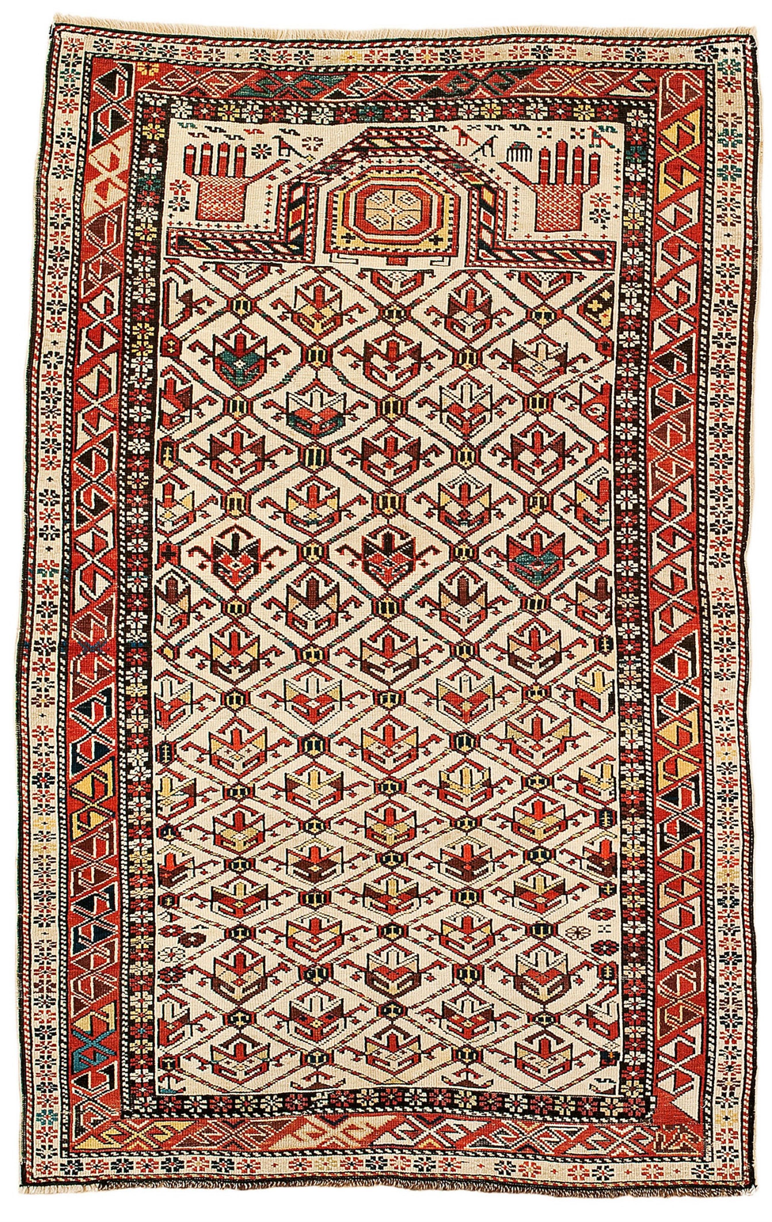 A Caucasian Shirvan prayer rug - image-1