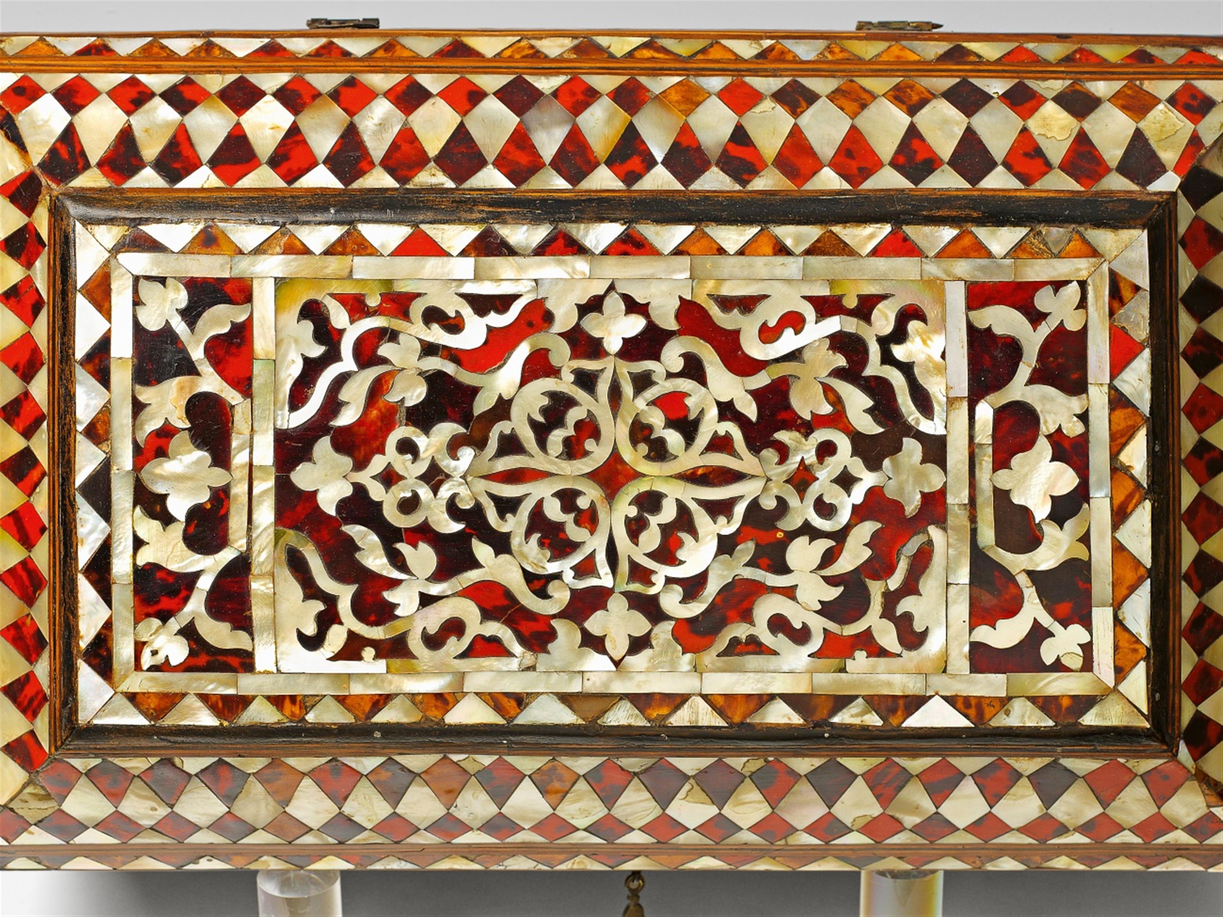 An Ottoman inlaid coffer - image-2