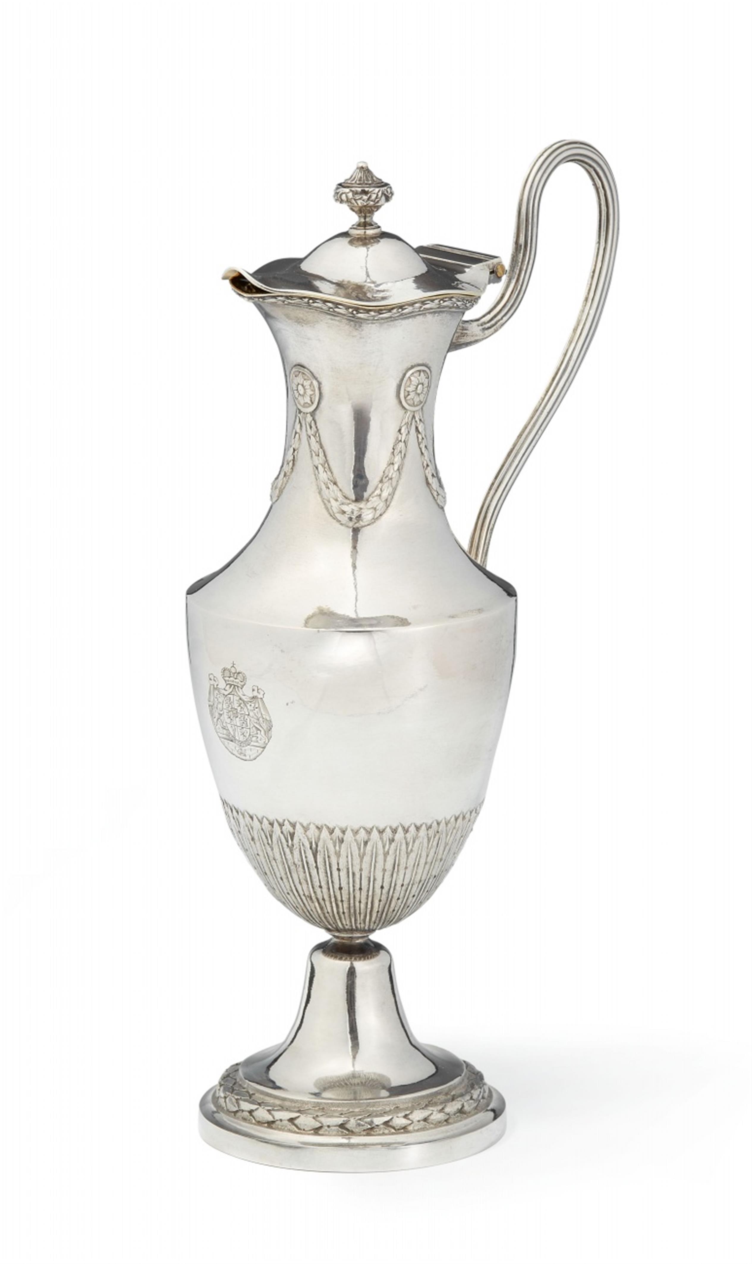 An Augsburg silver wine decanter made for the Princes of Thurn and Taxis - image-4