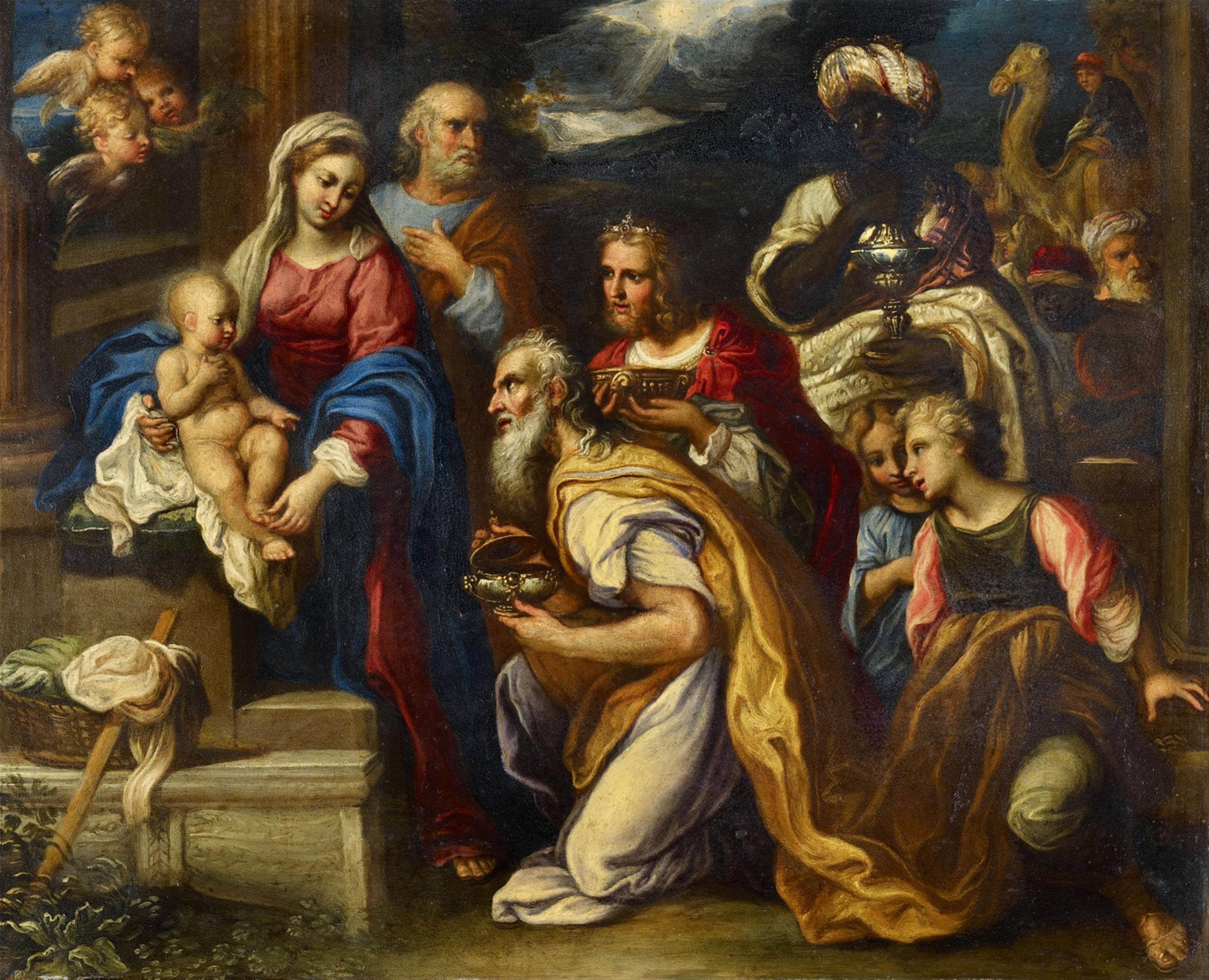 Italian School, 18th century - The Adoration of the Magi - image-1