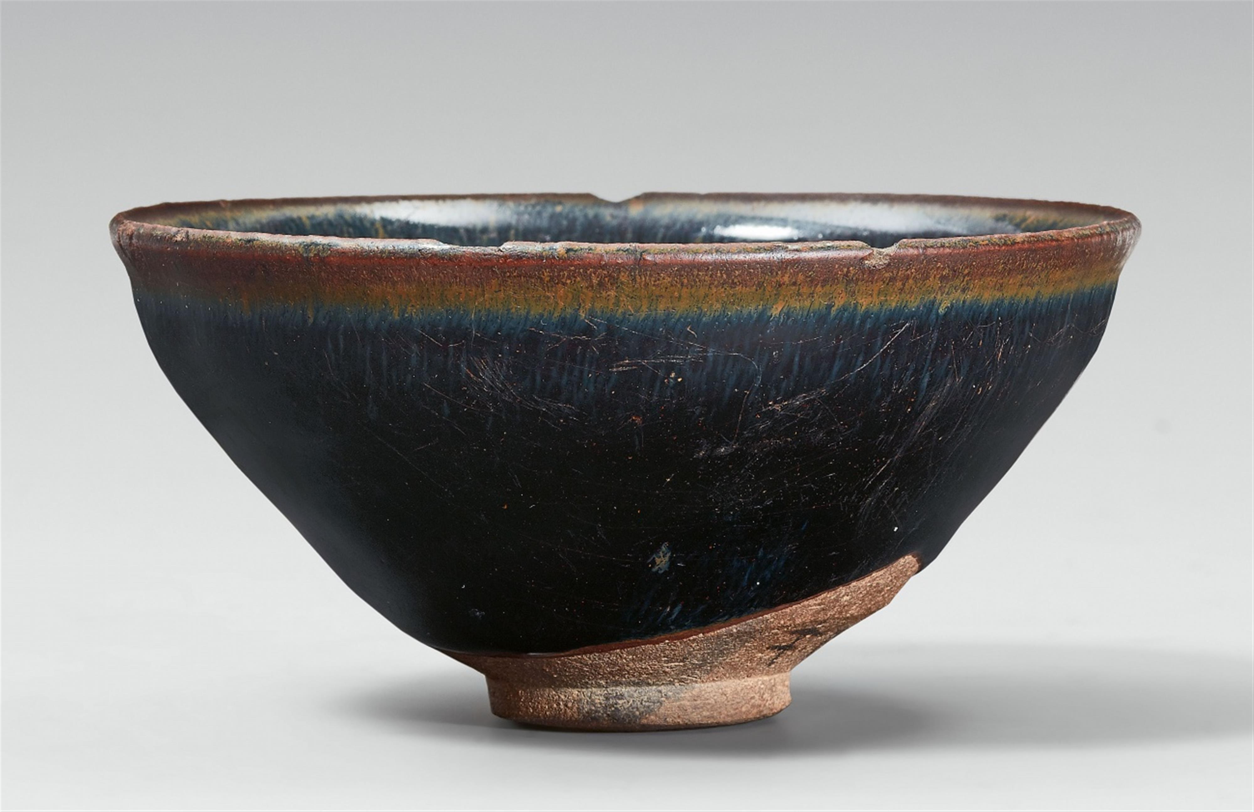 A Jianyao tea bowl. Song dynasty (907-1279) - image-1