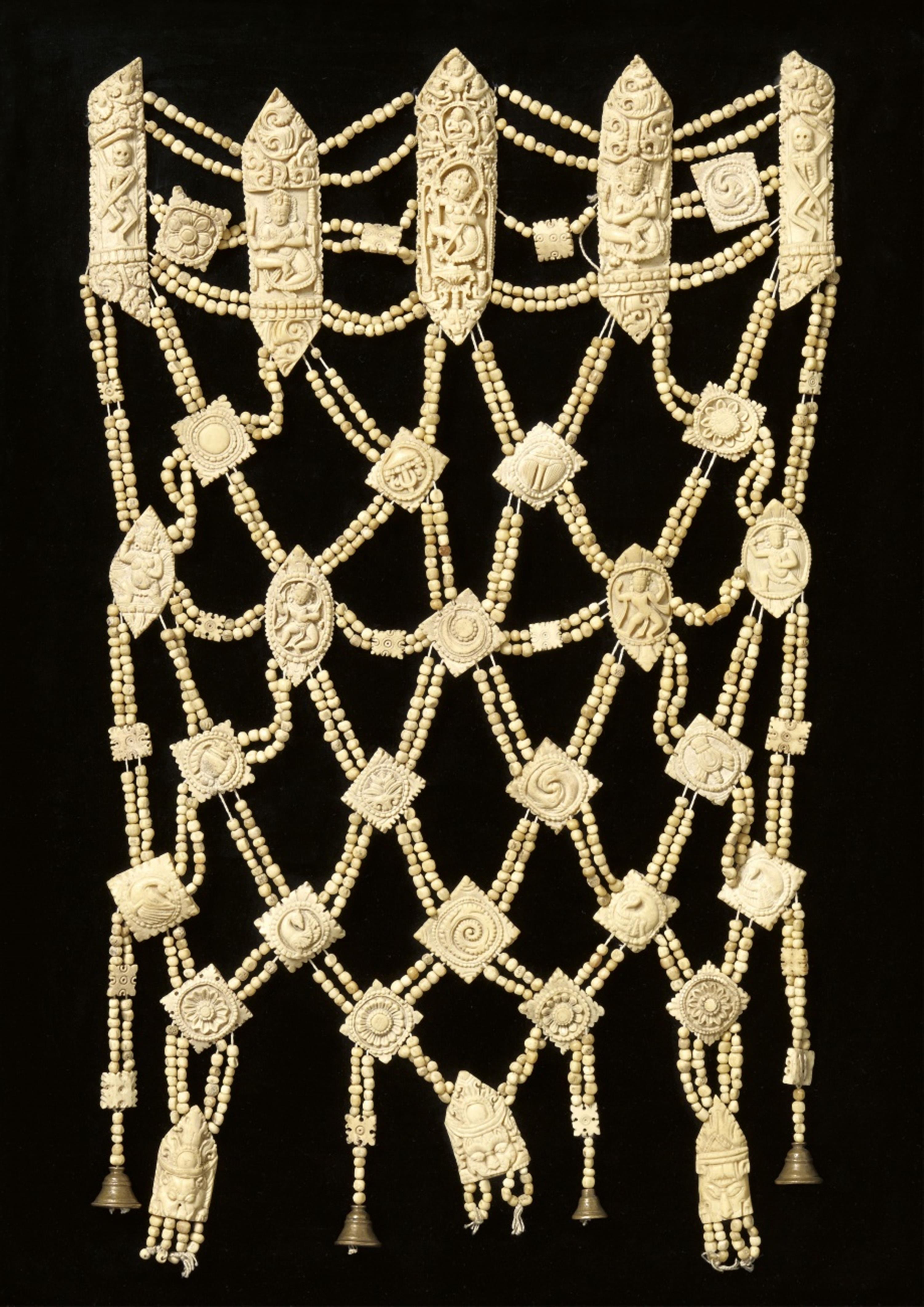 A Nepalese ritual bone apron - image-1