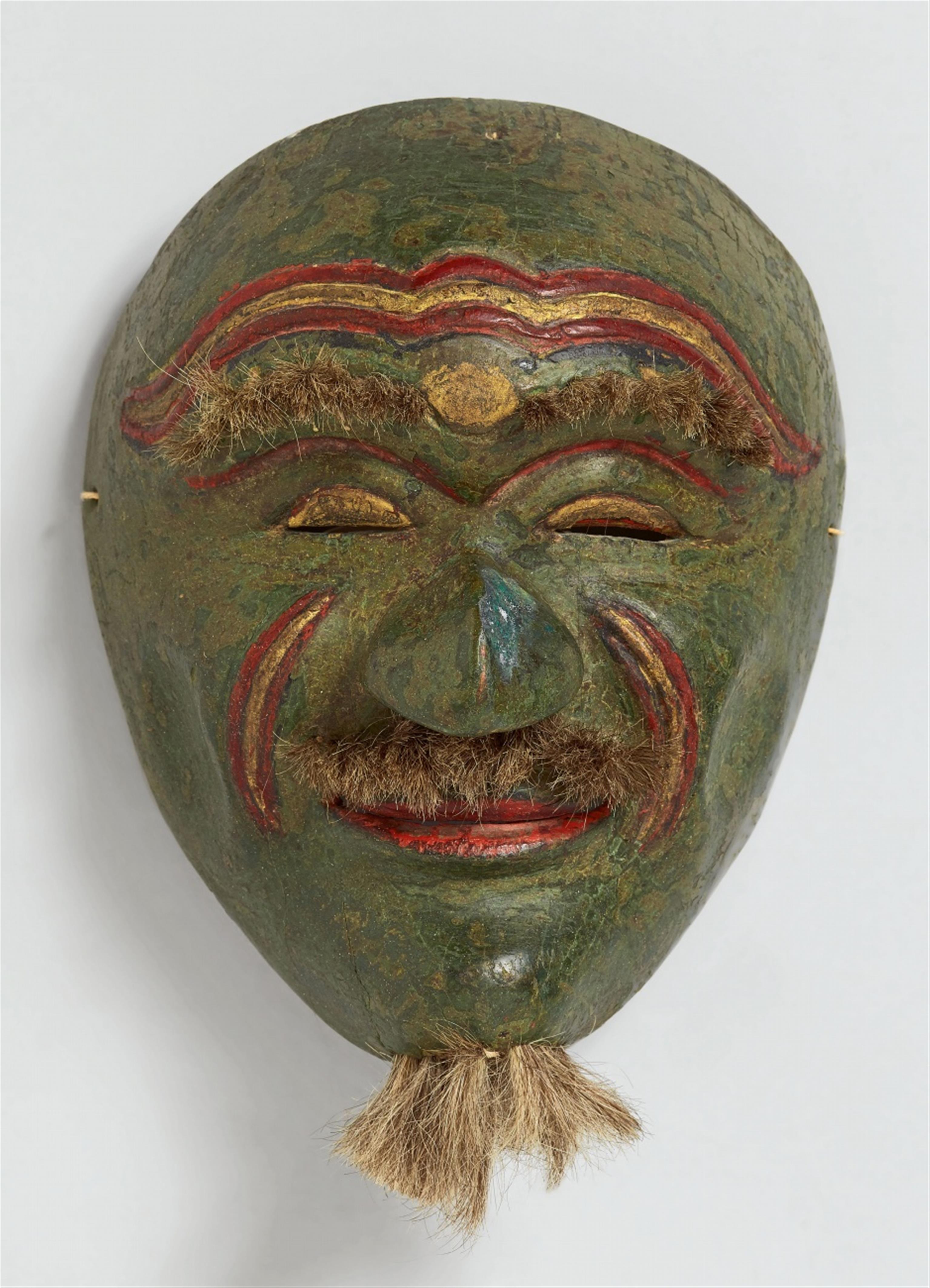 A Java polychromed wood mask (topeng) - image-1